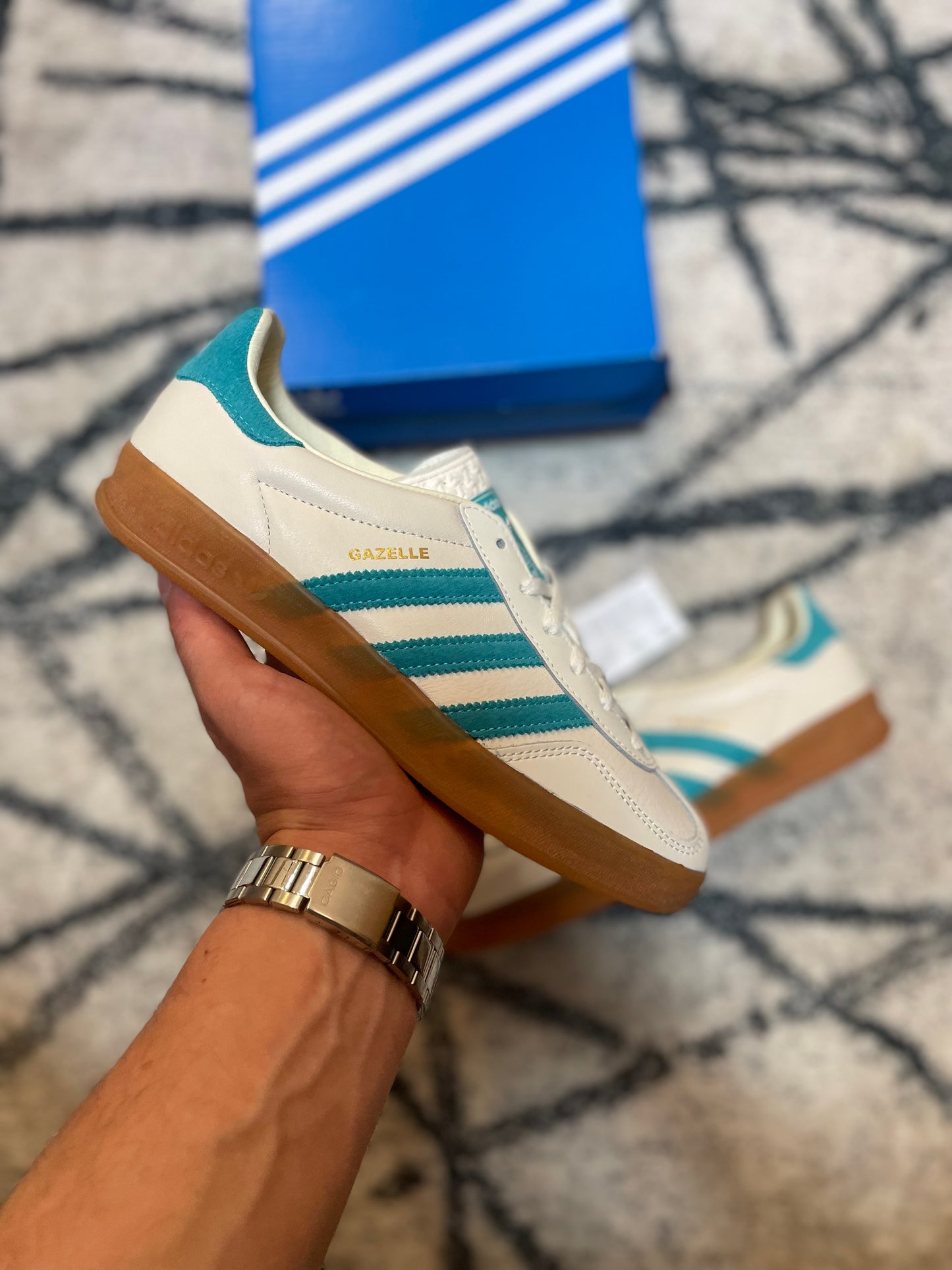 Adidas Gazelle Turquoise