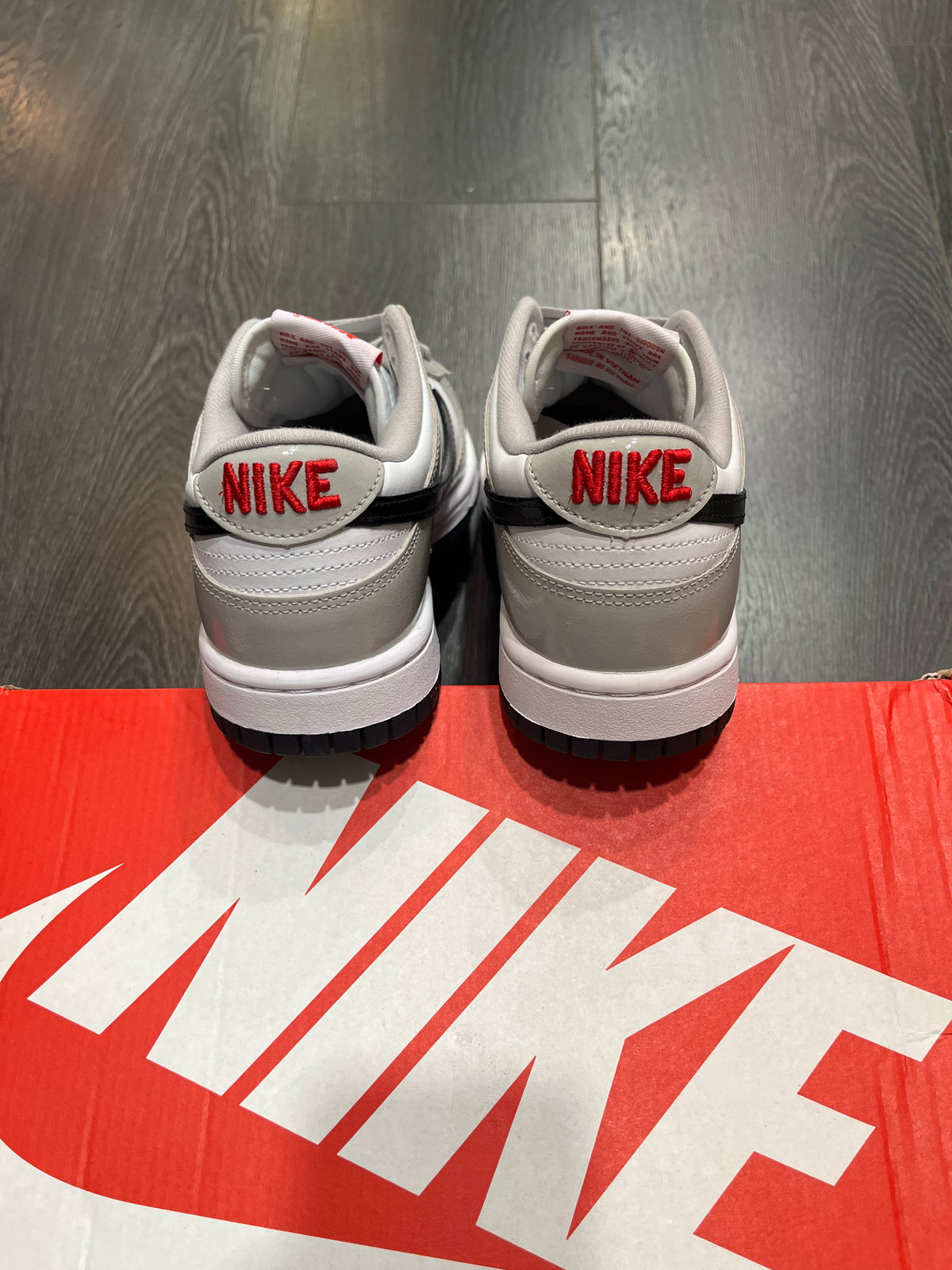 Nike Dunk Low Light Iron Ore Black