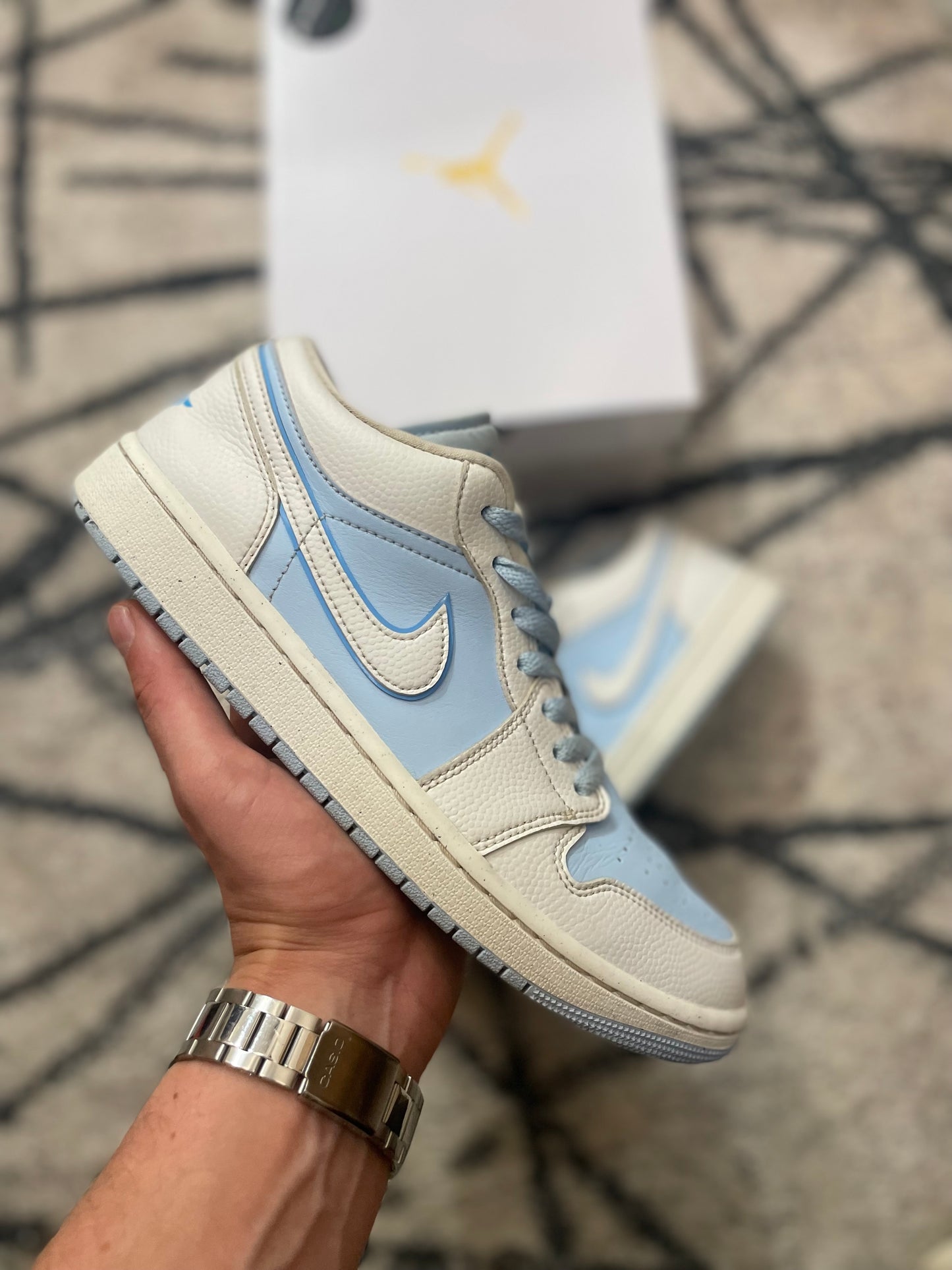 Air Jordan 1 Low Ice Blue