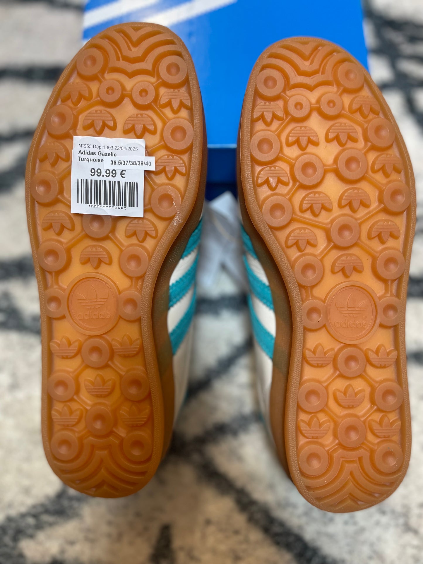 Adidas Gazelle Turquoise