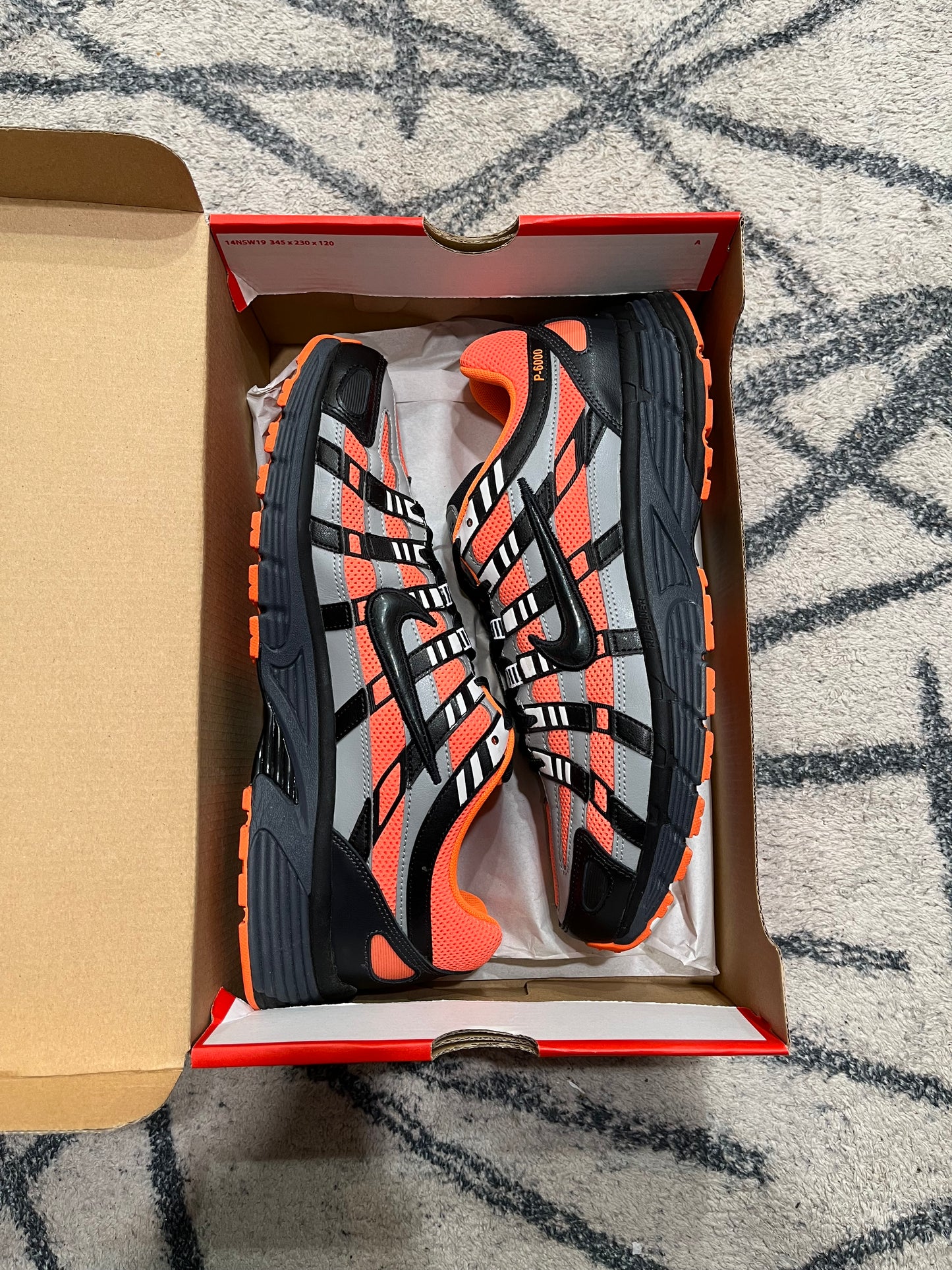 Nike P-6000 Total Orange