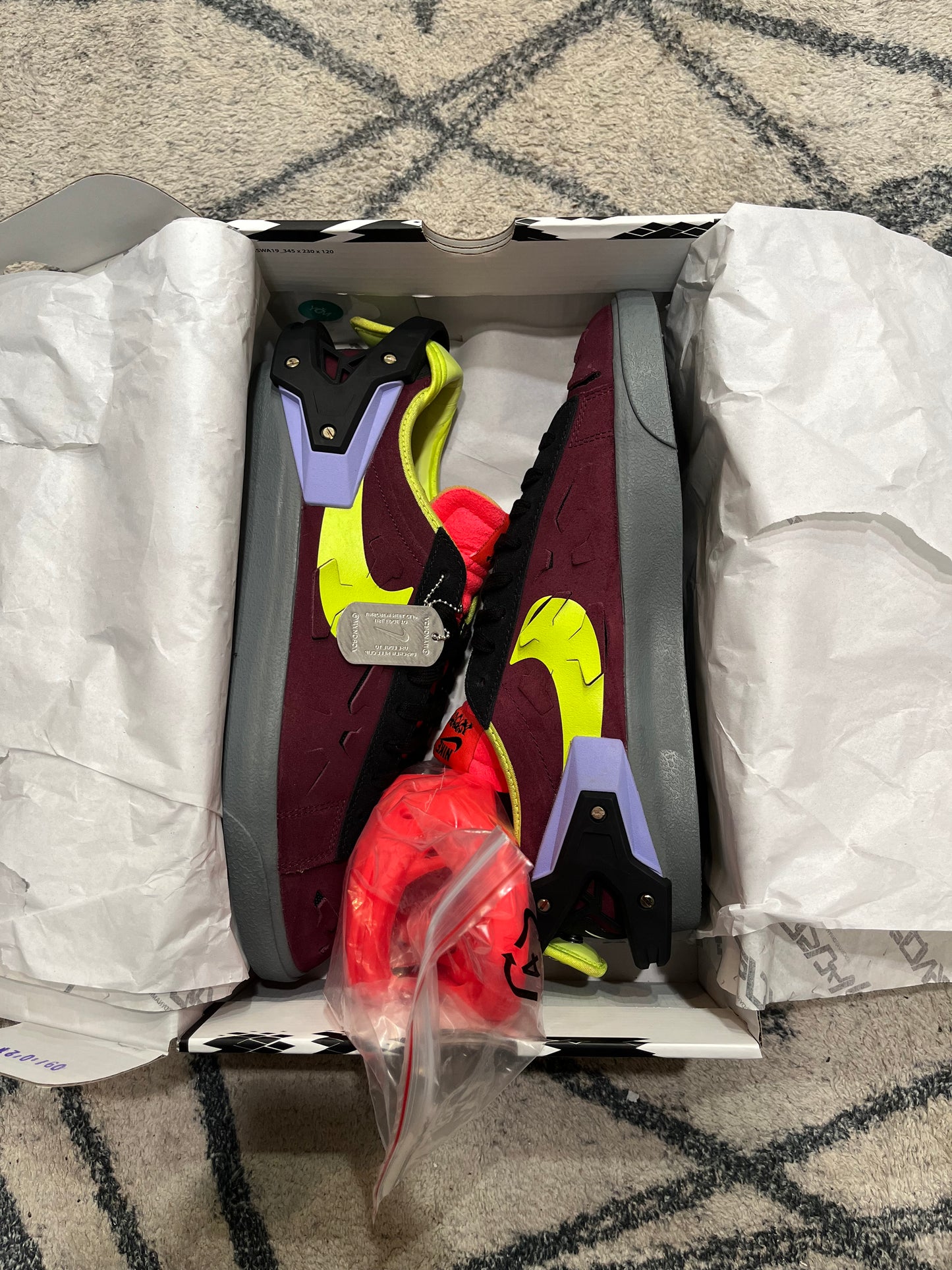 Nike Blazer Acronym Night Maroon