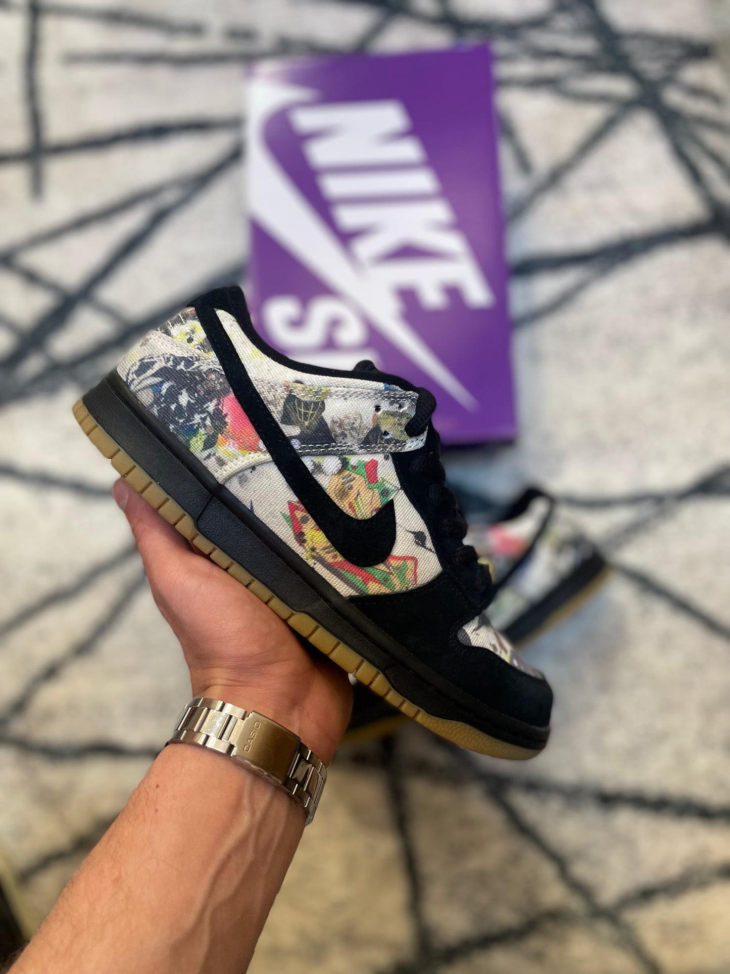 Nike Dunk Sb Supreme Rammellzee