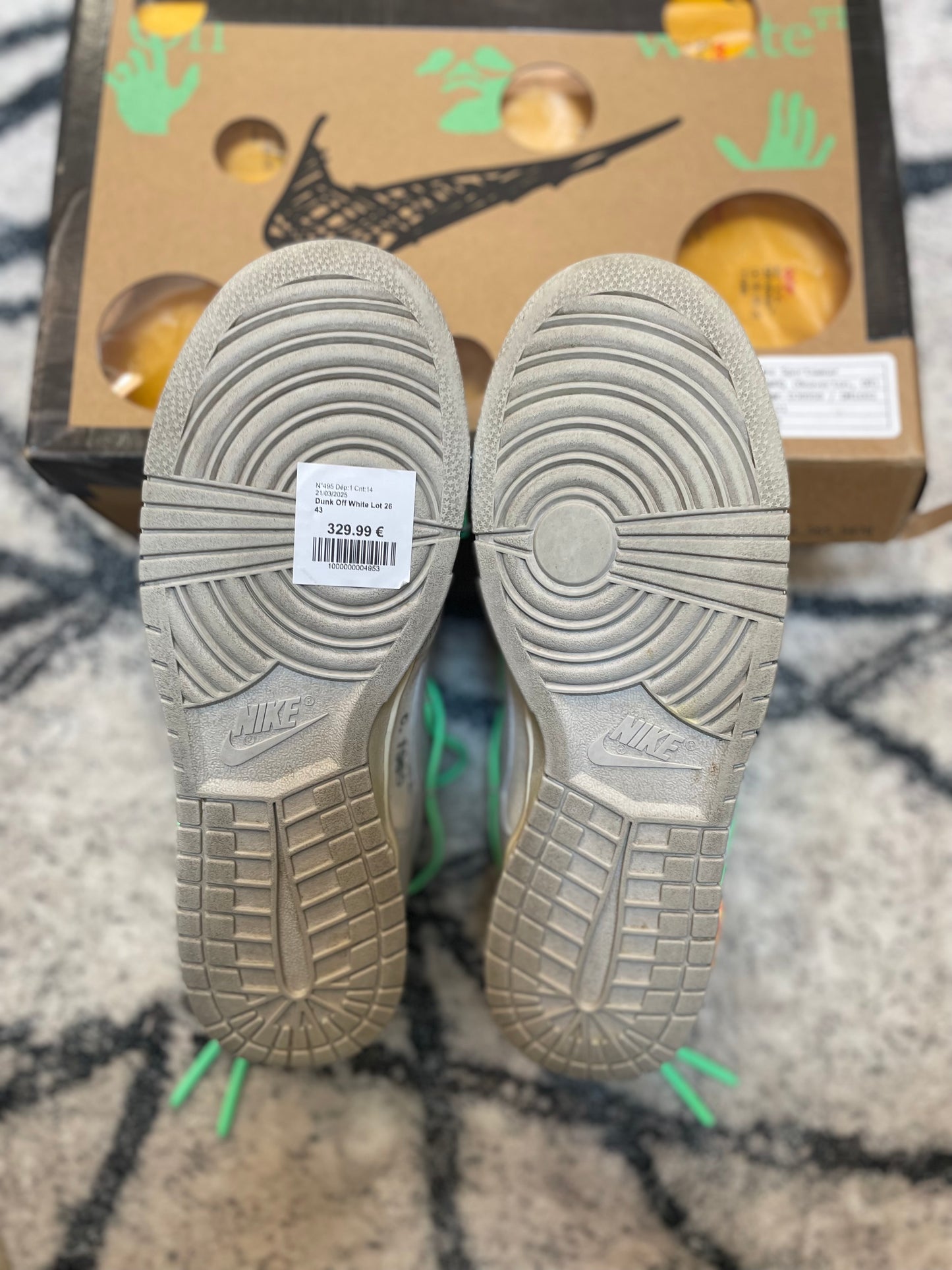 Nike Dunk Off White Lot 26