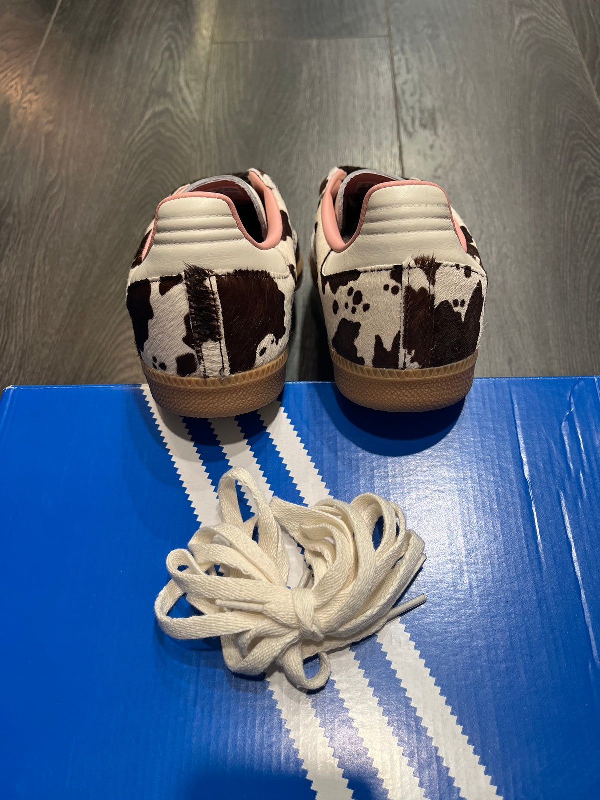 Adidas Samba Cow Print