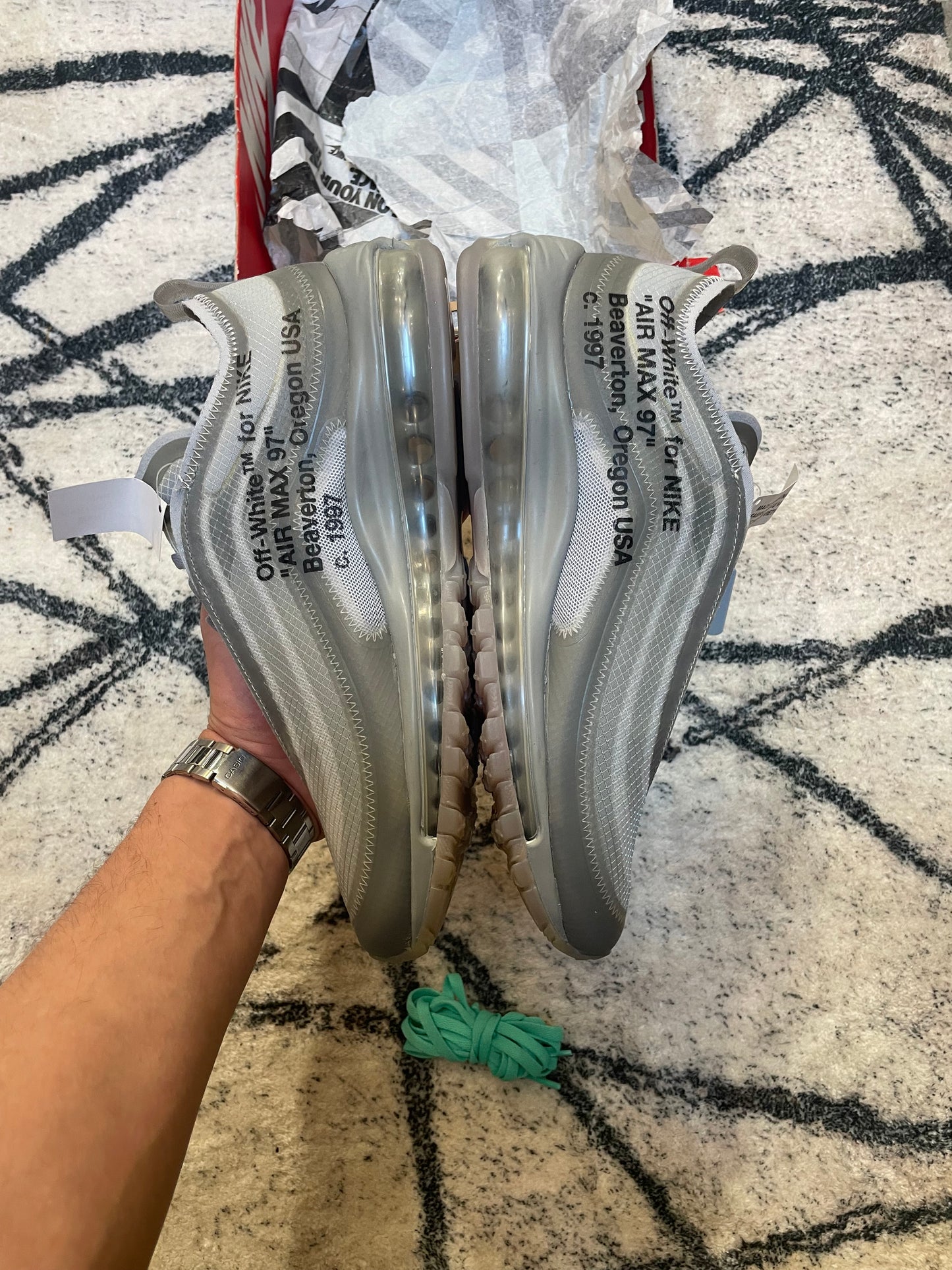 Nike Air Max 97 Off White Menta