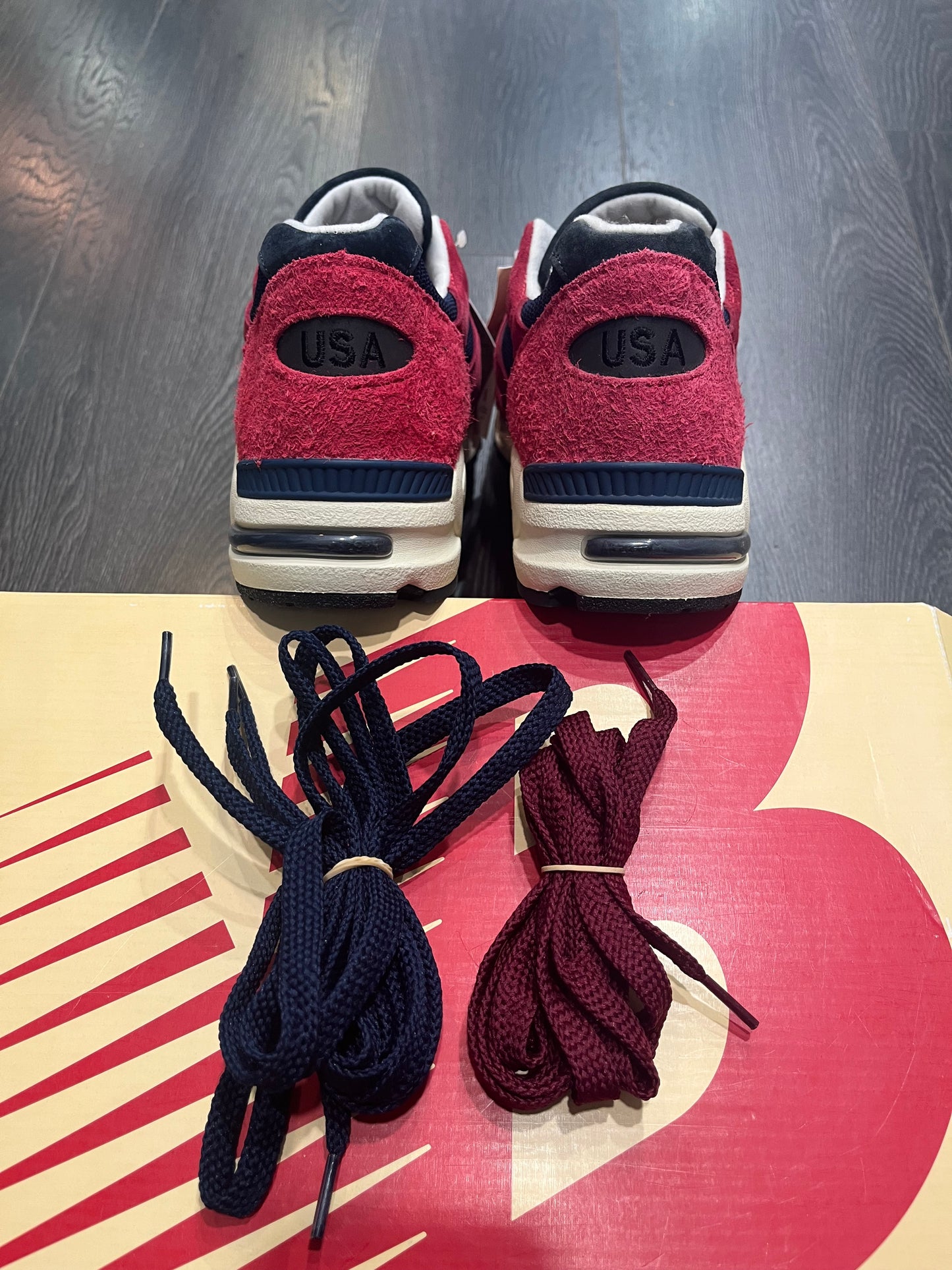 New Balance 990 Abzorb Red