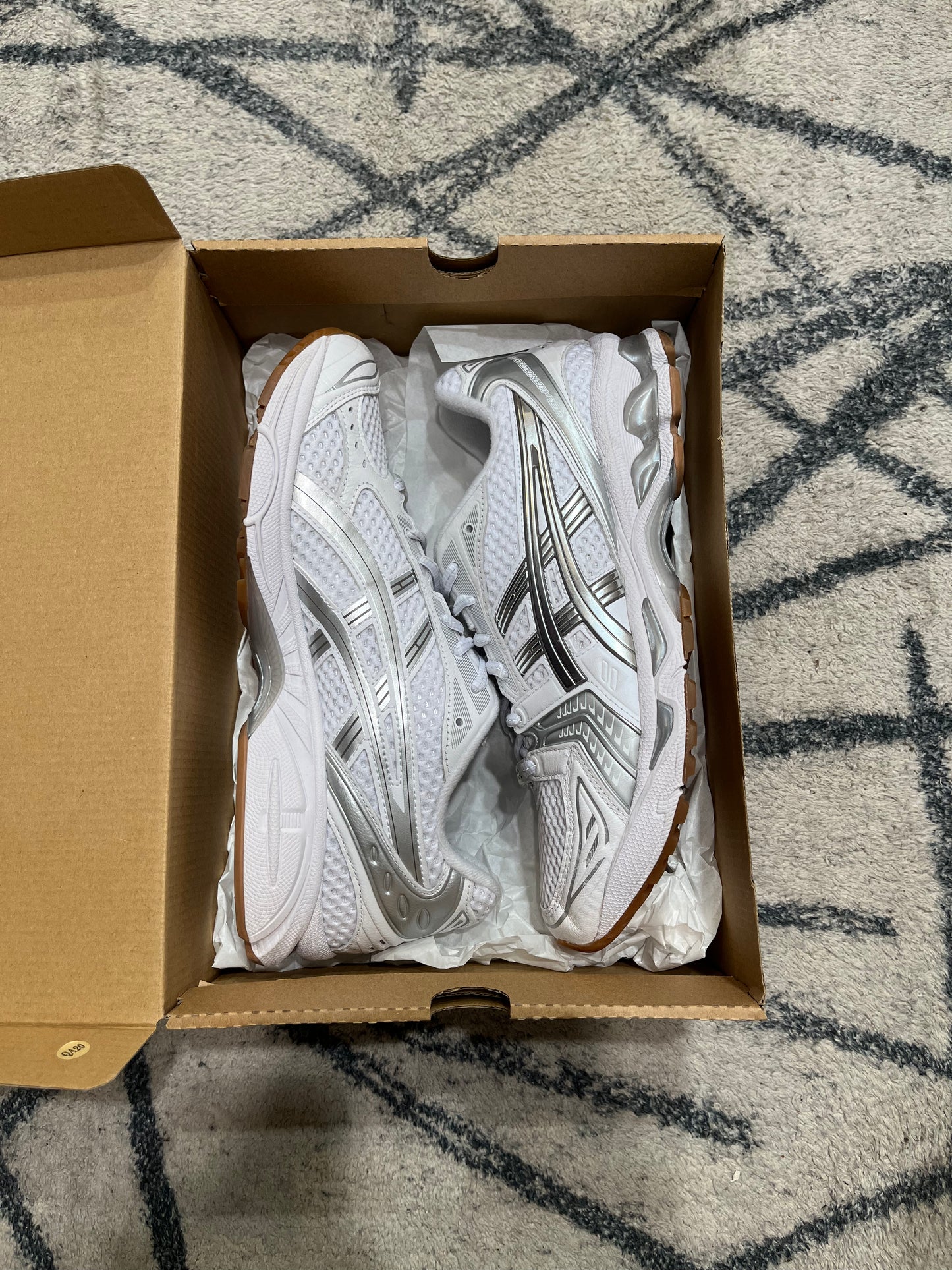Asics APC Gel Kayano White Silver