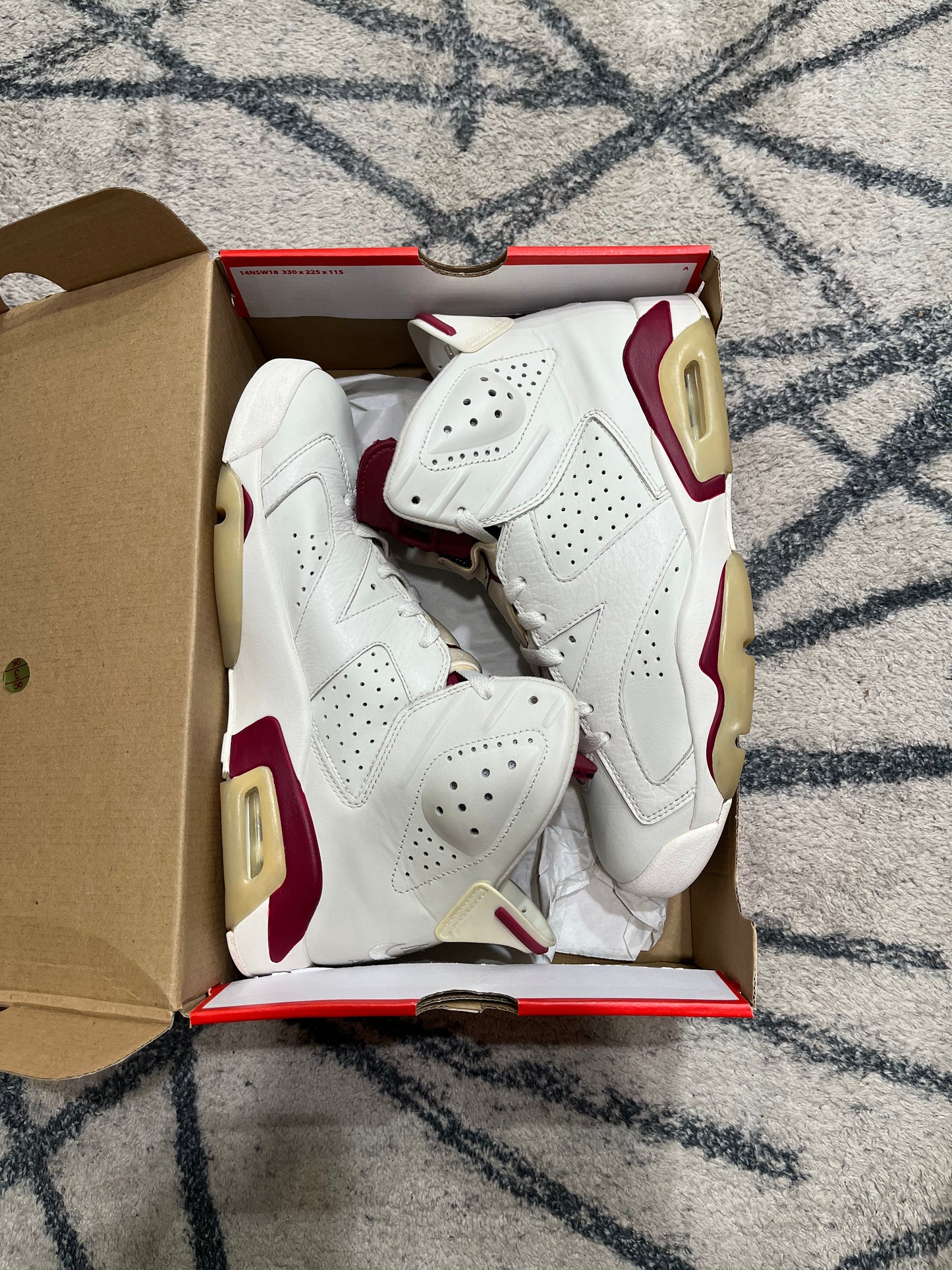 Air Jordan 6 Retro Marron