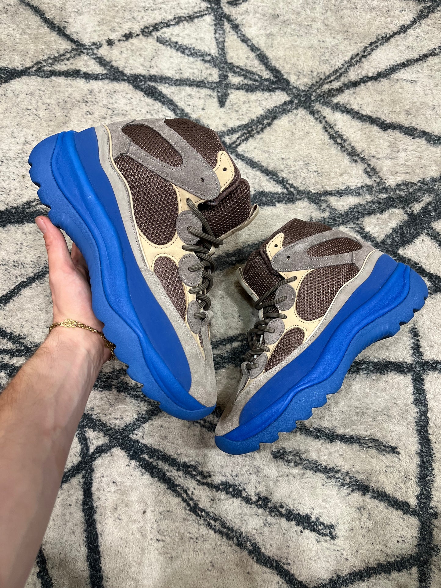 Yeezy Boot Desert Taupe Blue