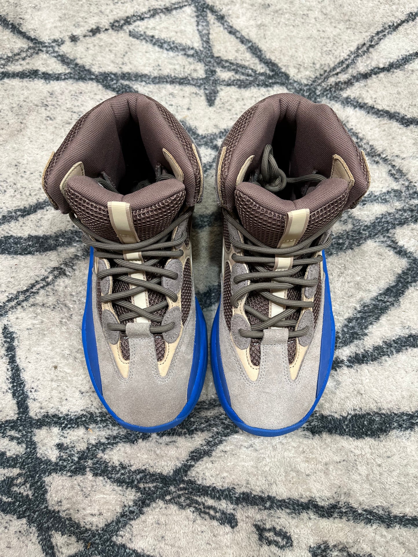 Yeezy Boot Desert Taupe Blue