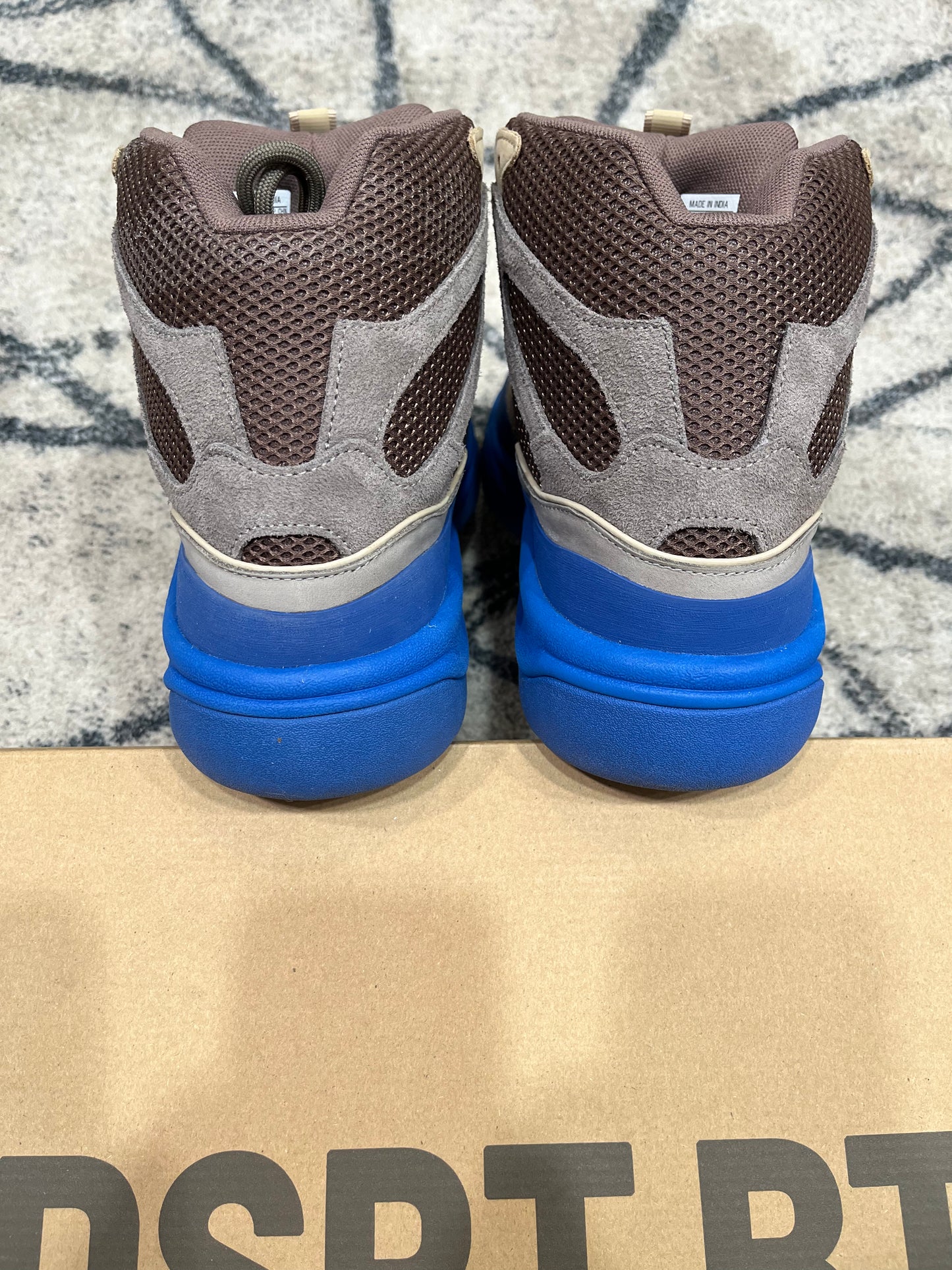 Yeezy Boot Desert Taupe Blue