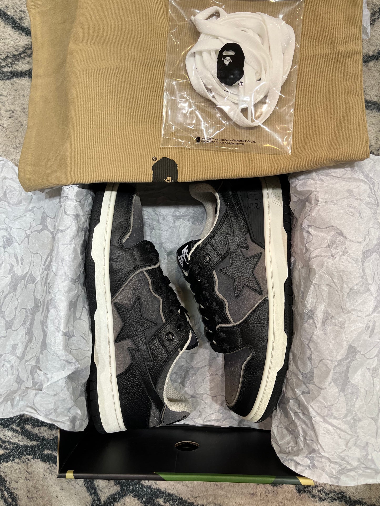 BAPE SK8 BLACK