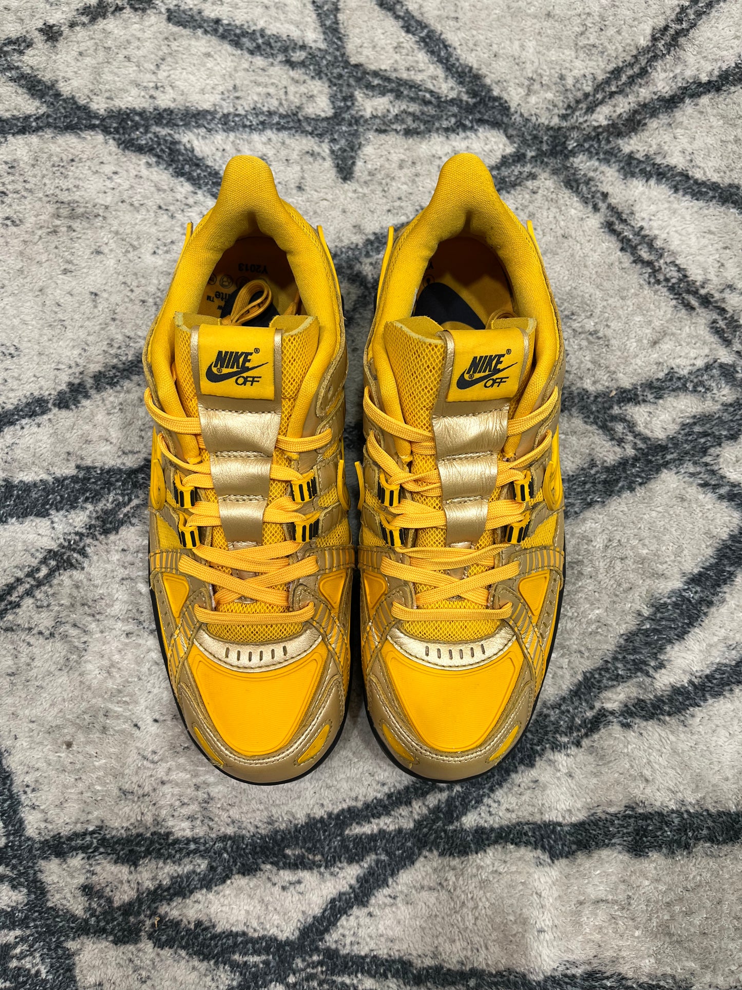 Nike Dunk Rubber Off White Yellow