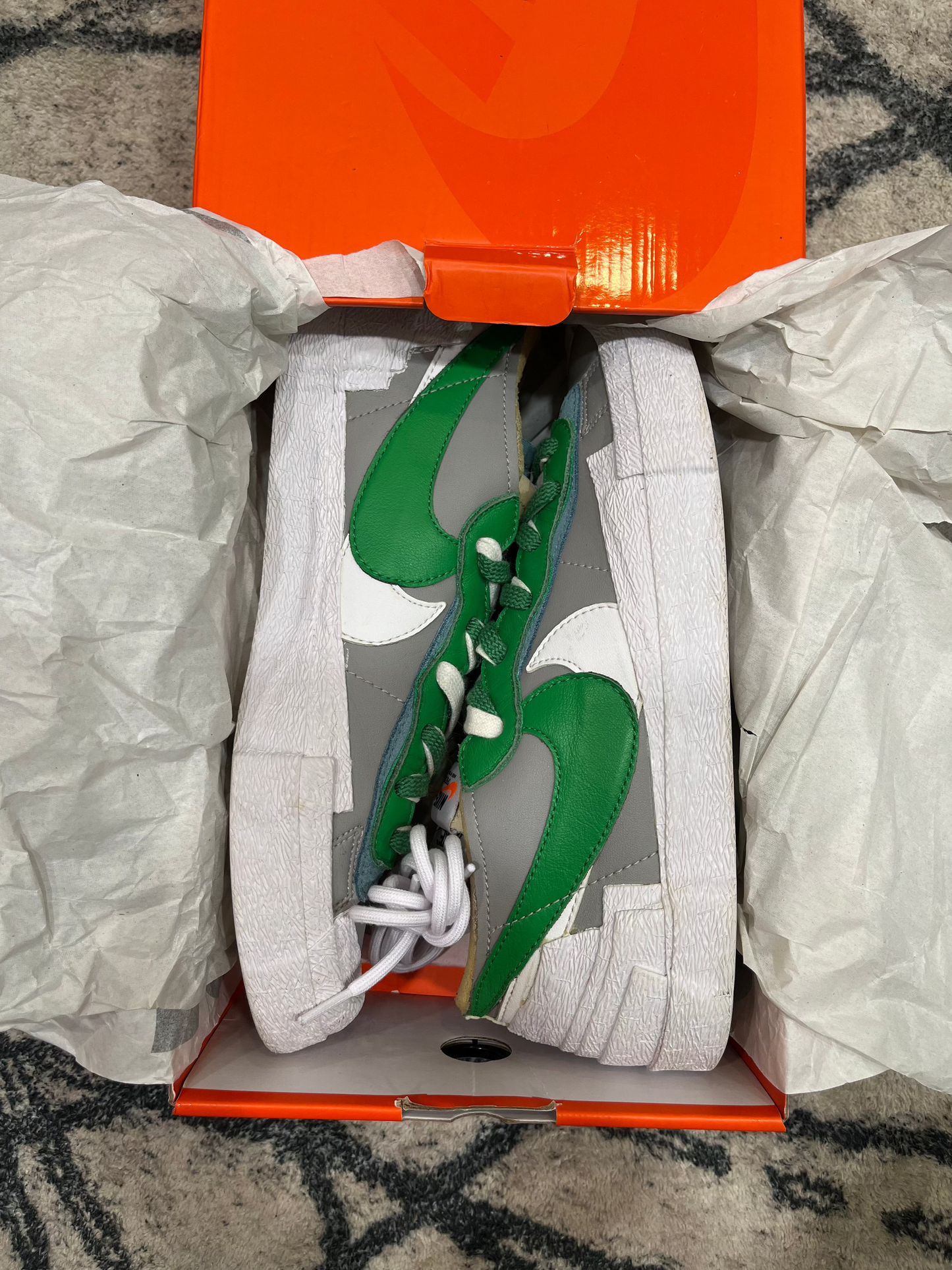 Nike Sacai Blazer Mid Green