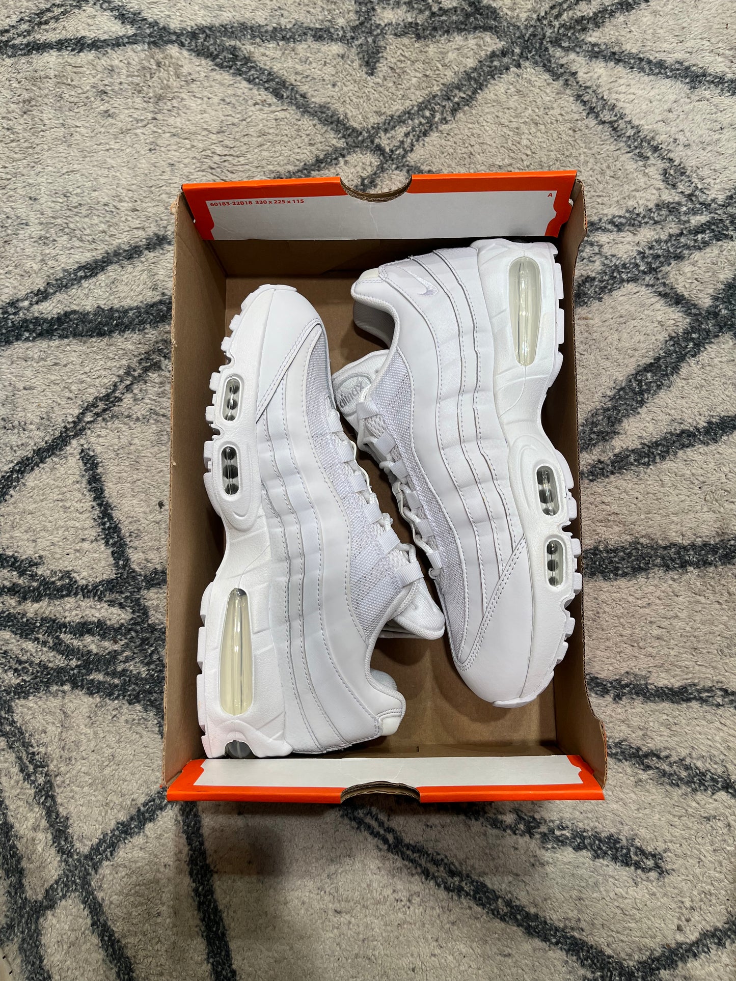 Nike Air Max 95 Triple White