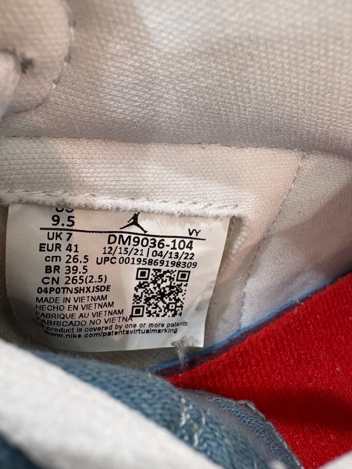 Jordan 1 Retro High OG Denim
