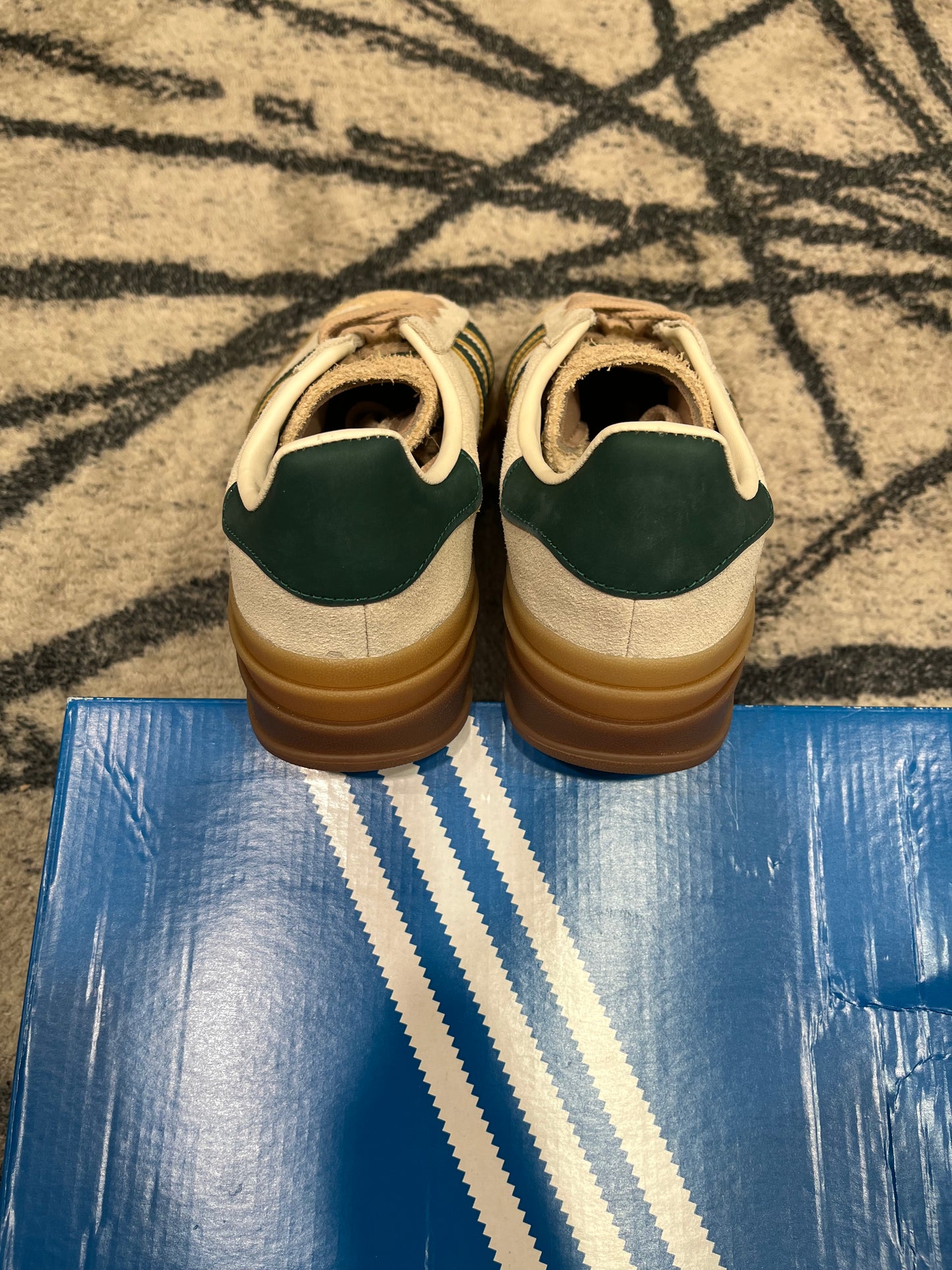 Adidas Gazelle Bold J Core Green