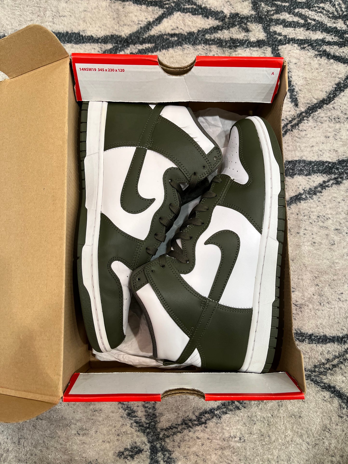 Nike Dunk High Khaki