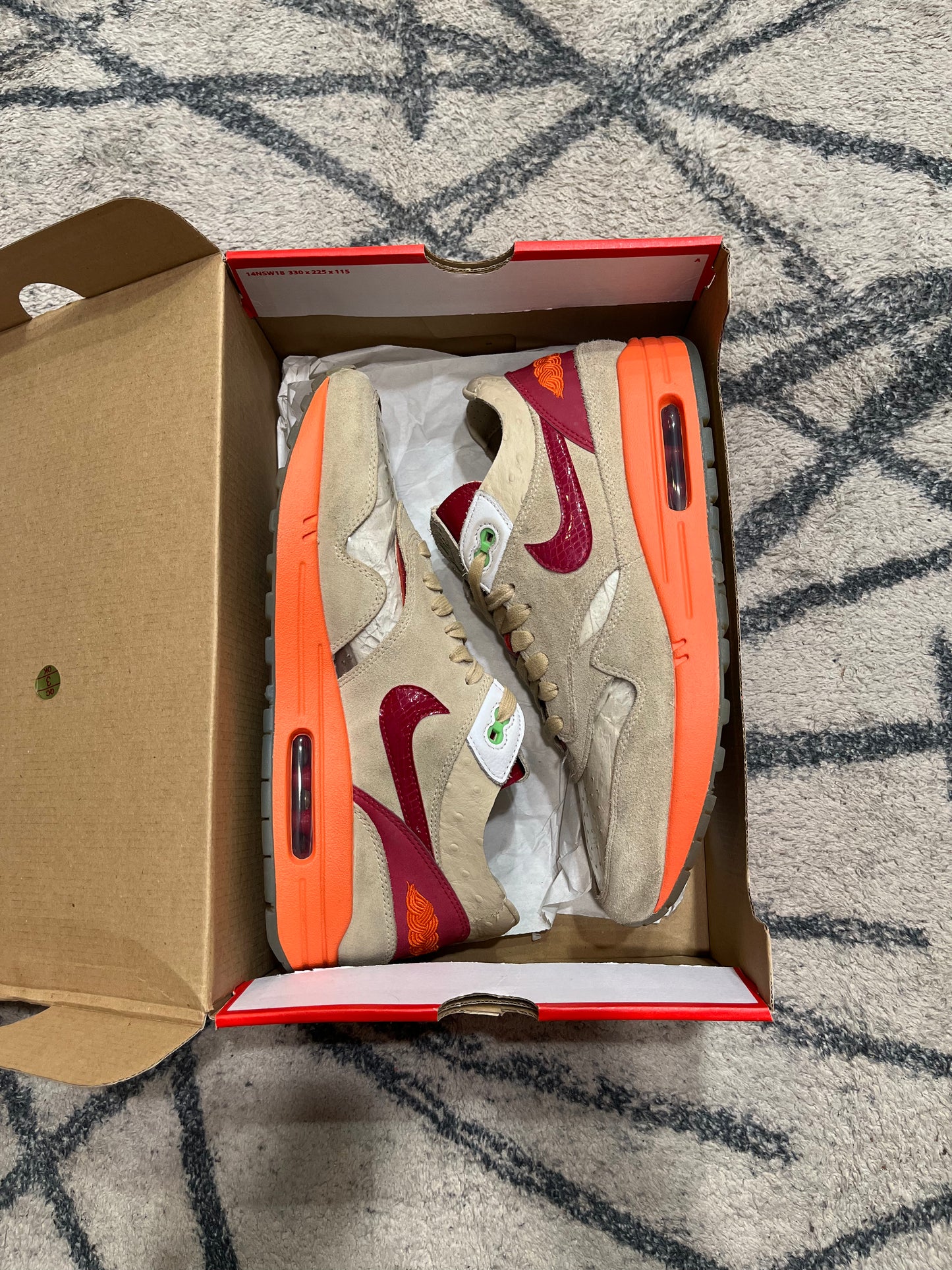 Nike Air Max 1 Clot Kith Of Death