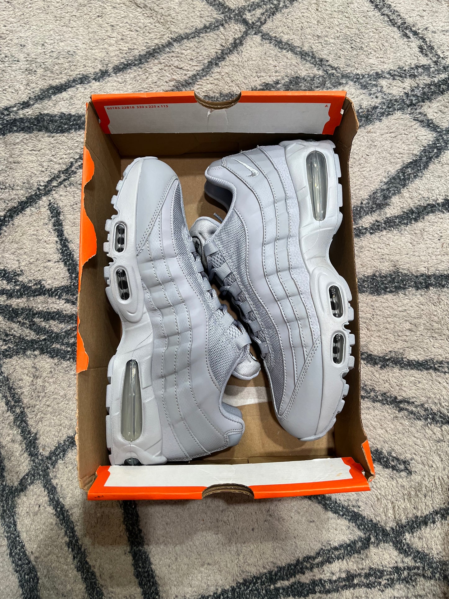 Nike Air Max 95 OG Big Bubble Wolf Grey