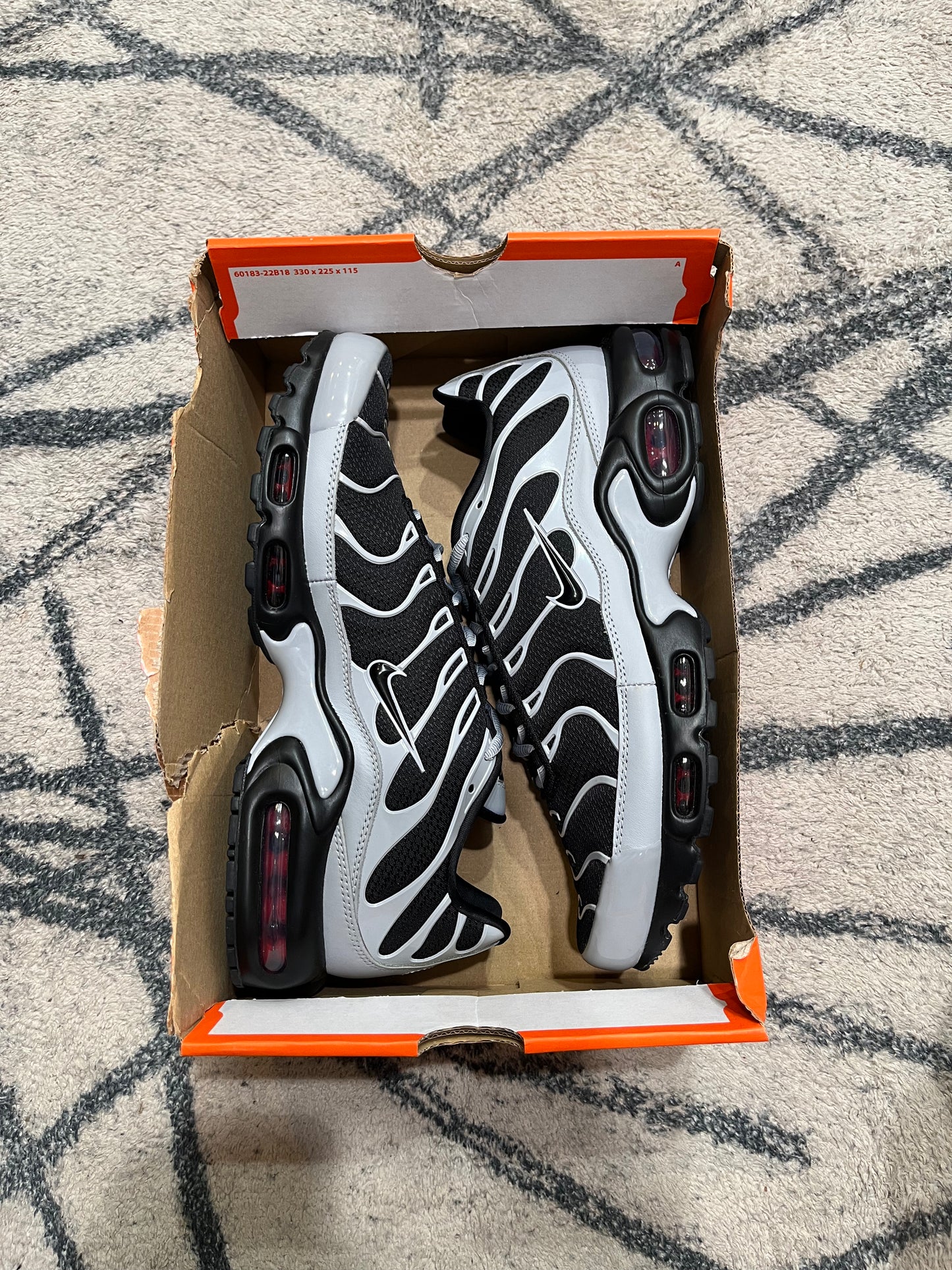 Nike Air Max Plus By You Black Grey