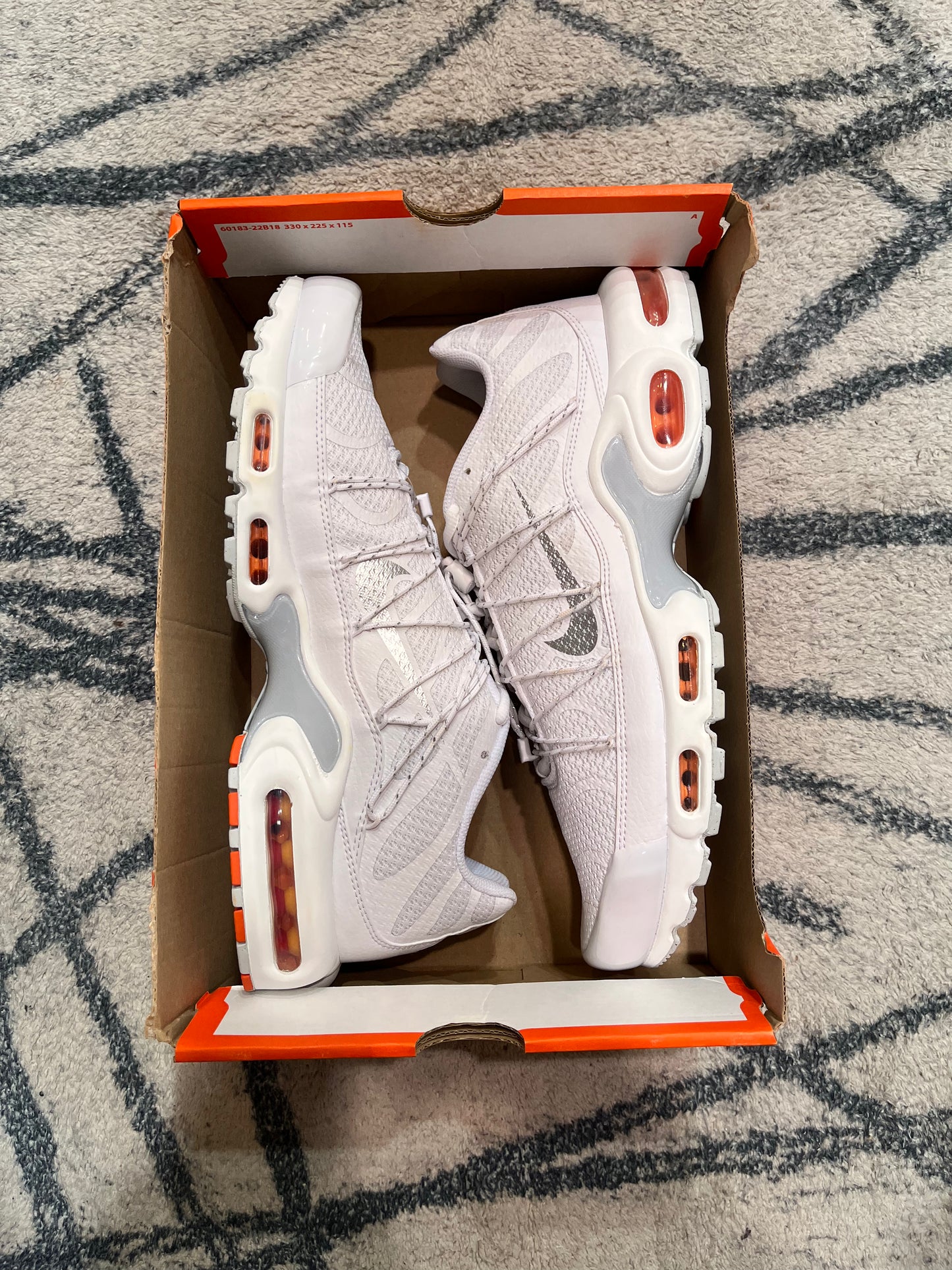Nike Air Max Plus Utility White Safety Orange