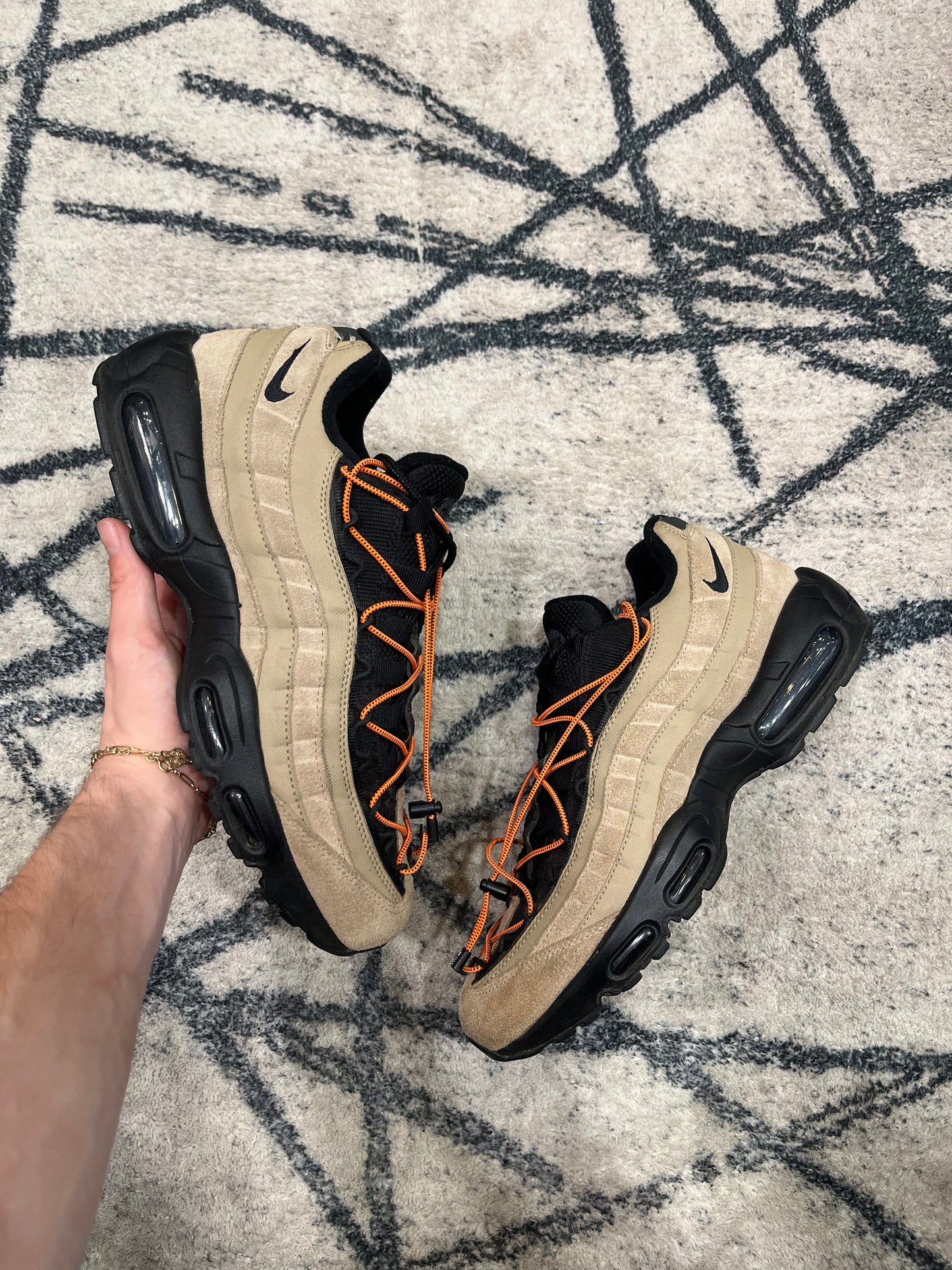 Nike Air Max 95 Khaki Total Orange