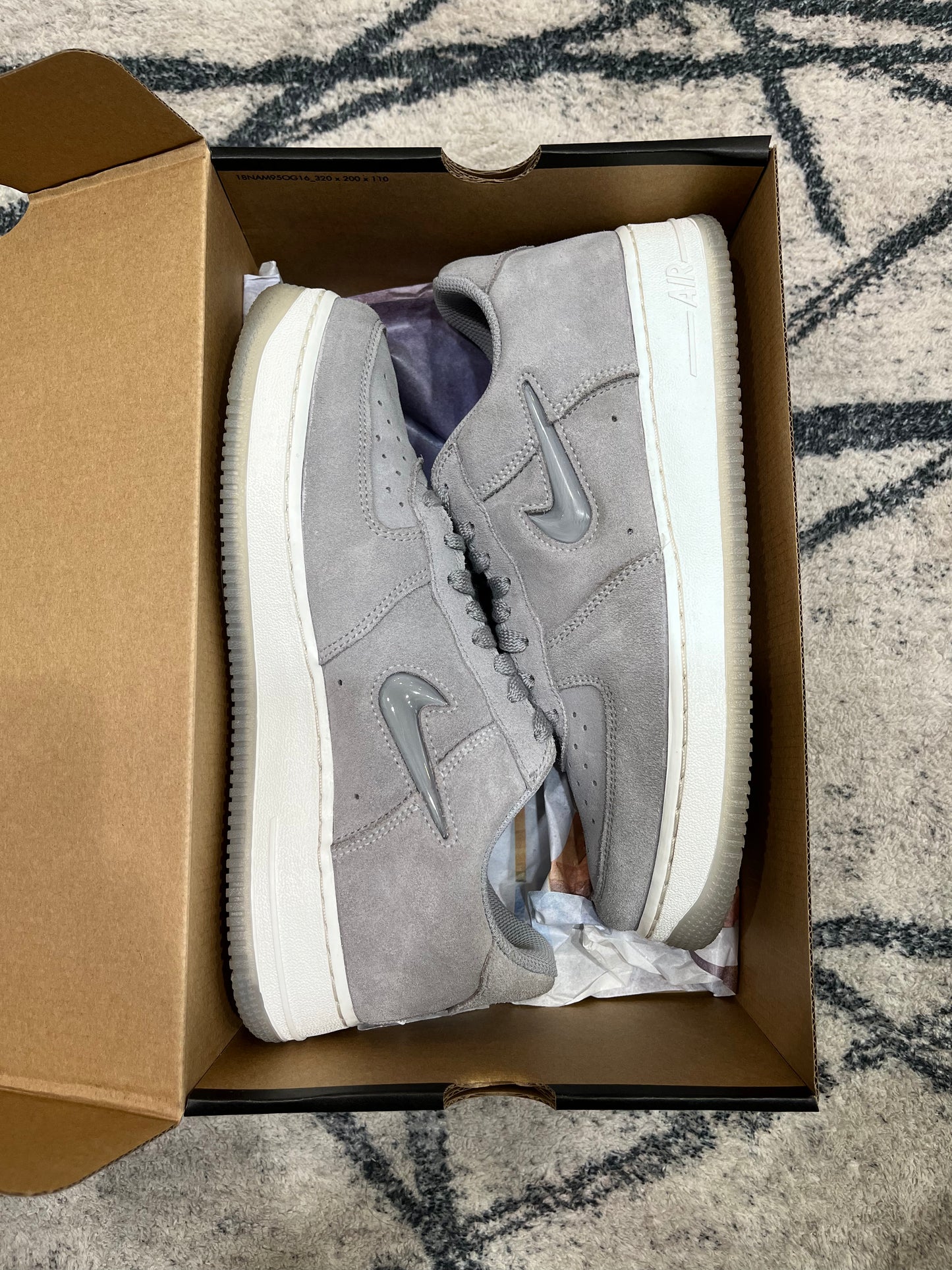 Air Force 1 Jewel Smoke Grey