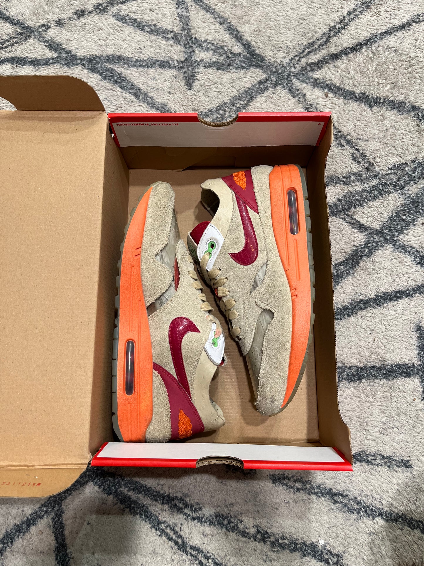 Nike Air Max 1 Clot Kith Of Death