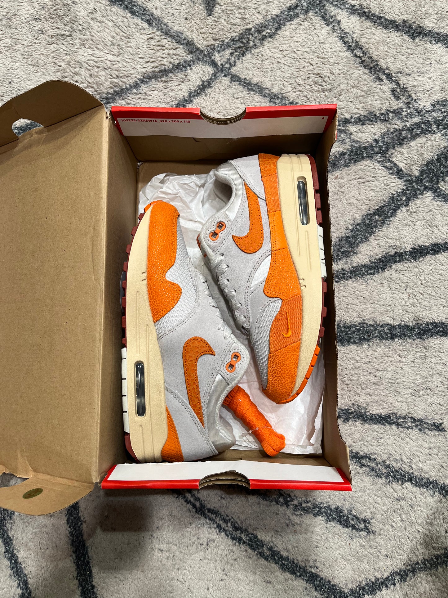 Nike Air Max 1 Magma Orange