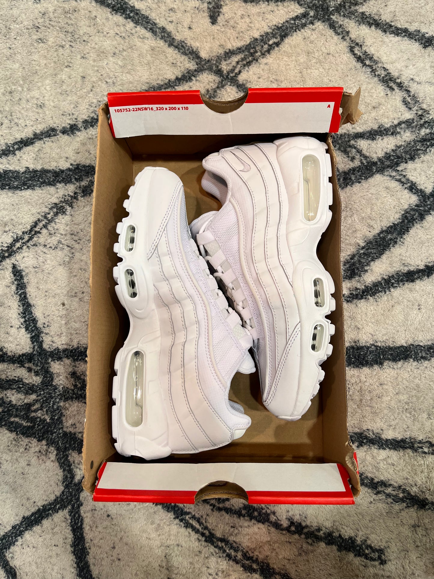 Nike Air Max 95 Tripple White