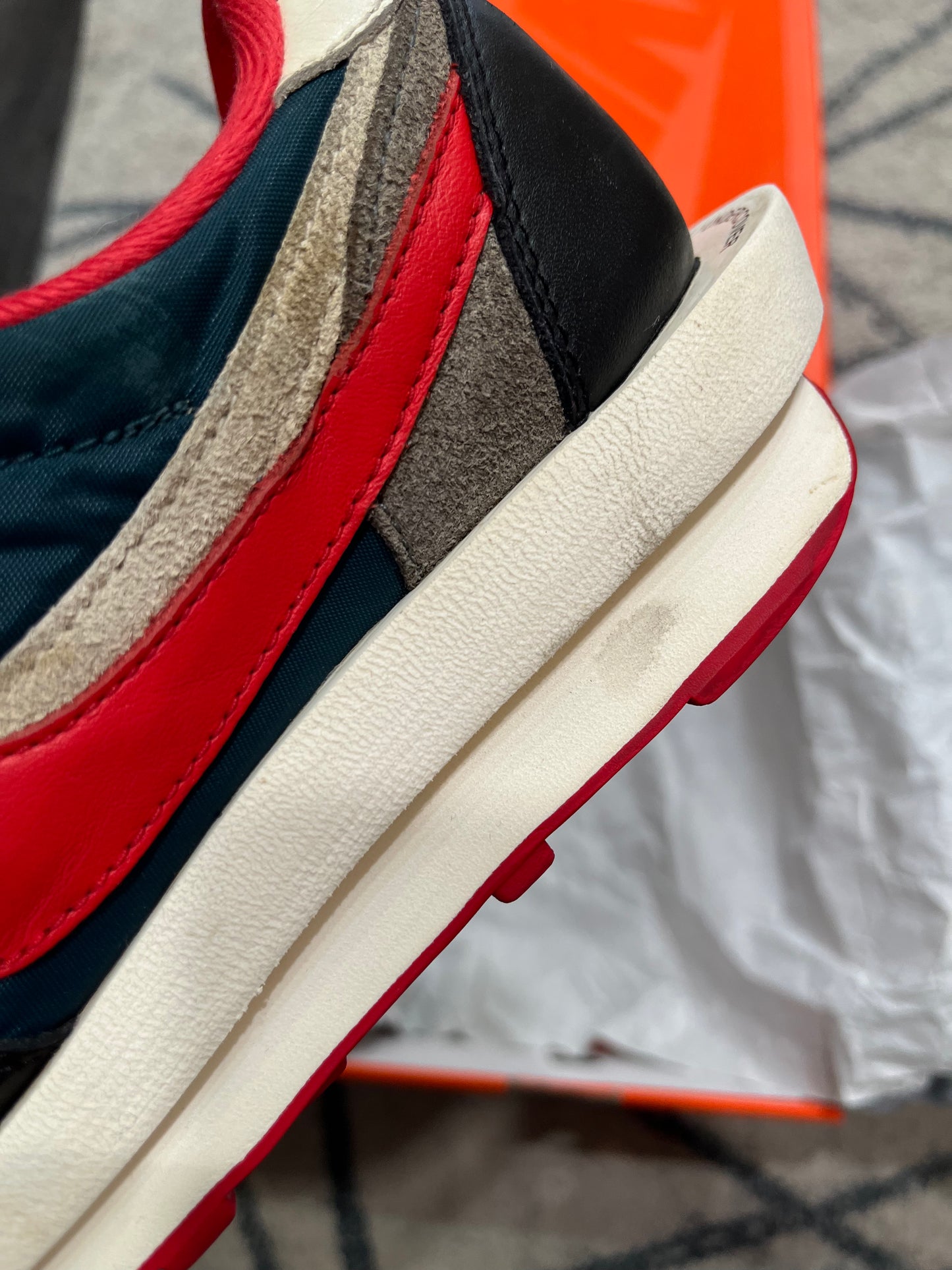 Nike Sacai LD Waffle Team Red