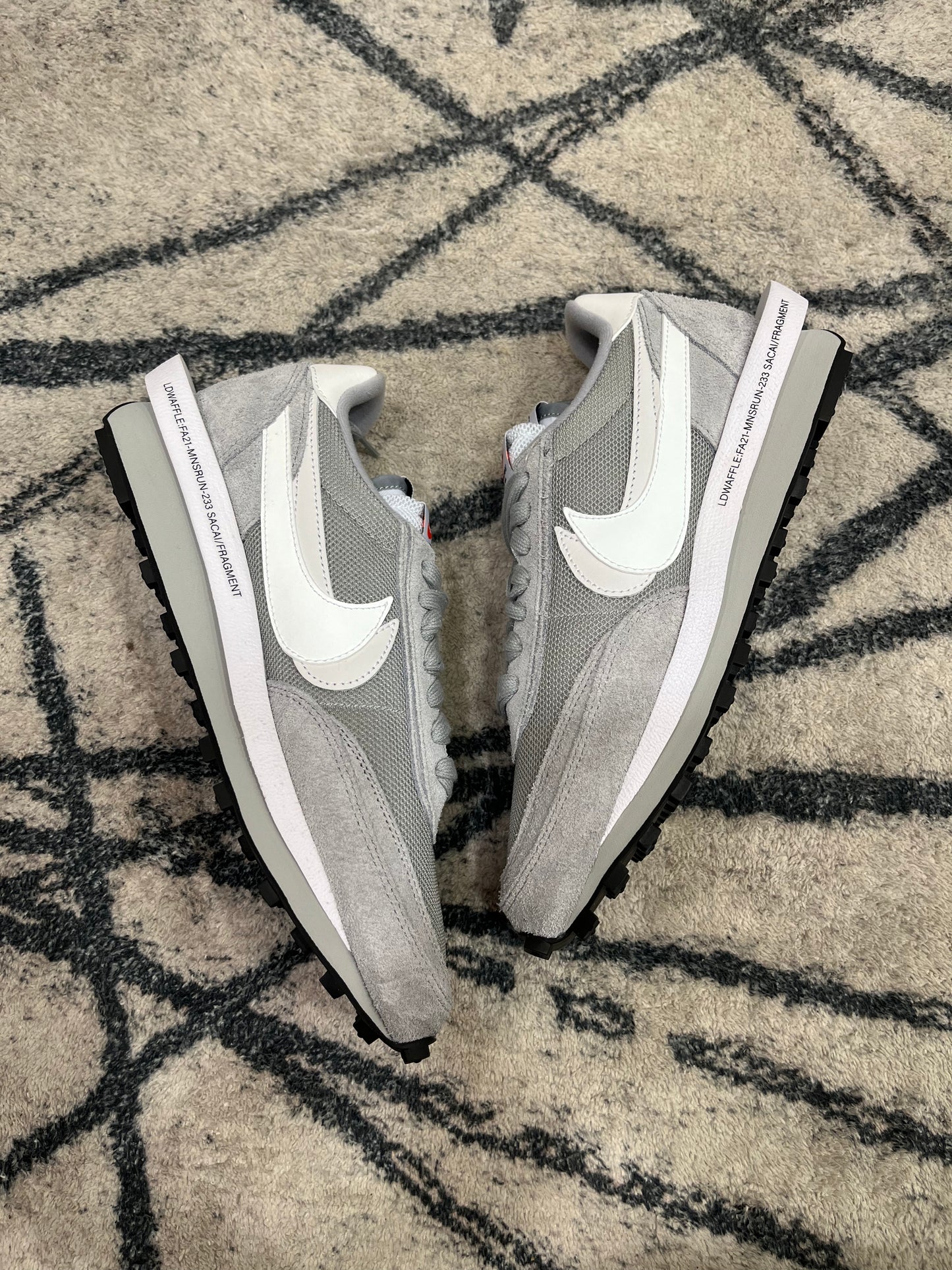 Nike Sacai LDWaffle Sacai Fragment Grey