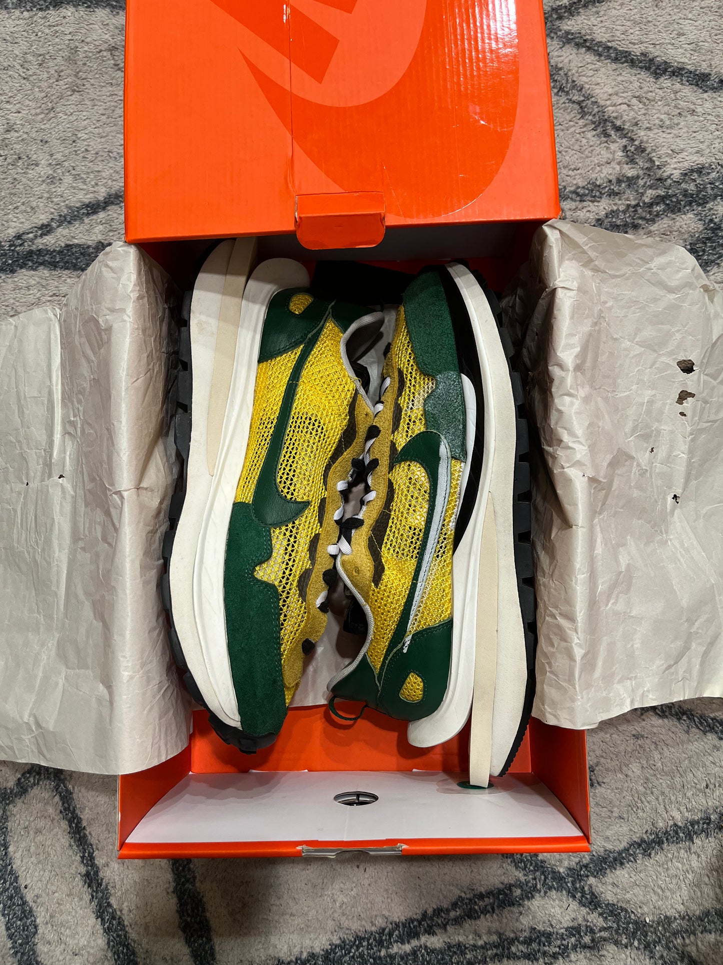 Nike Sacai Vaporwaffle Brazil
