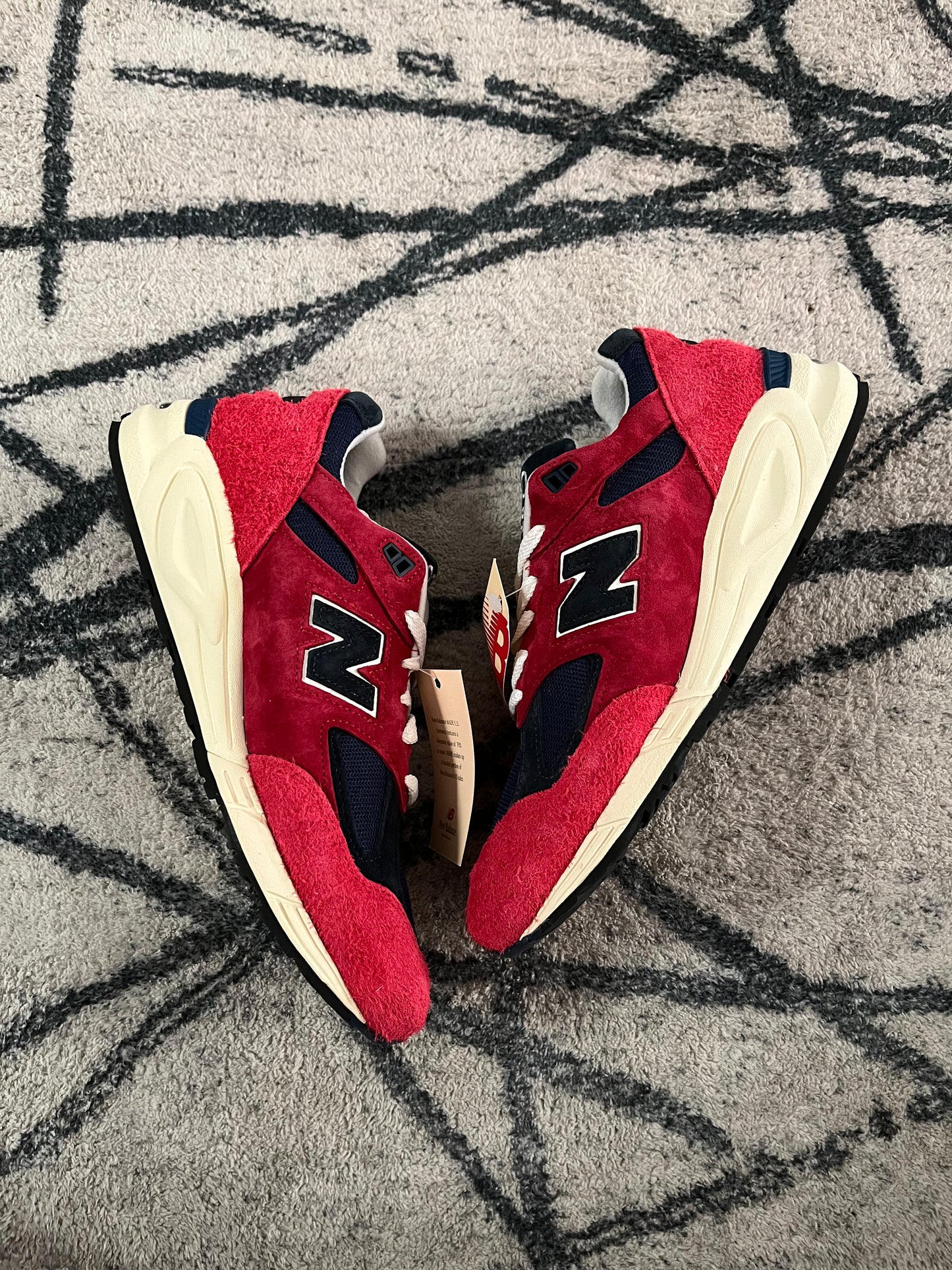 New Balance 990 Abzorb Red