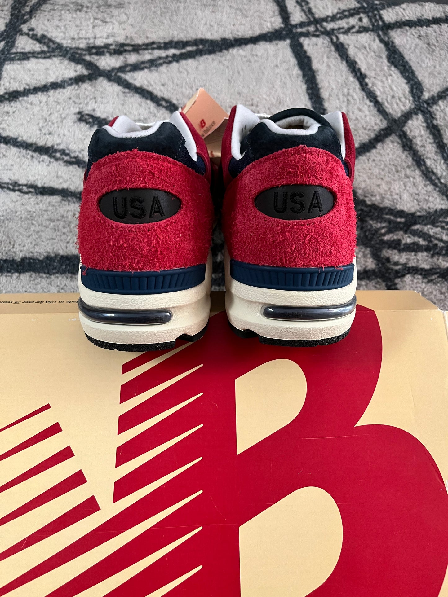 New Balance 990 Abzorb Red