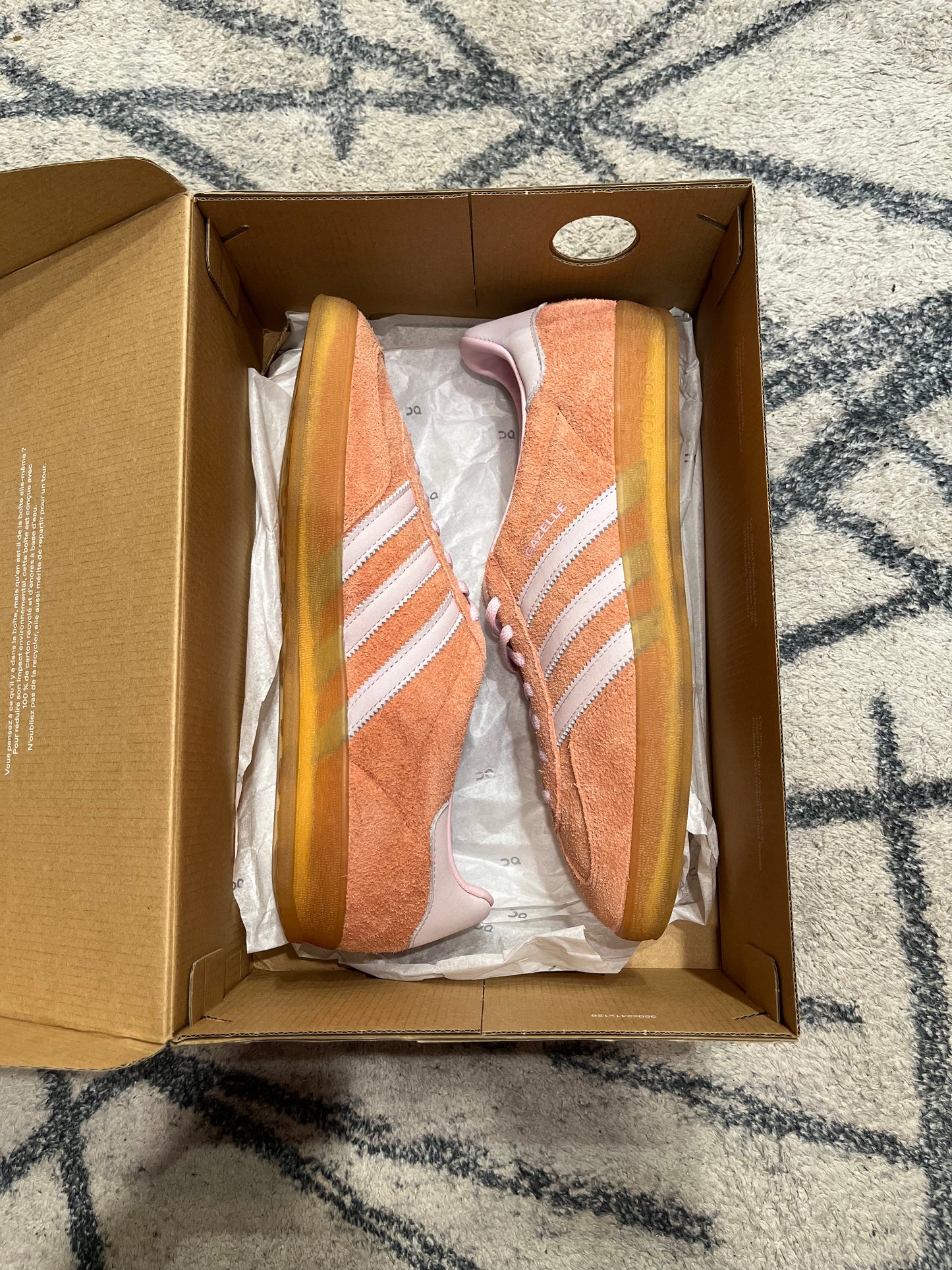 Adidas Gazelle Peach Pink