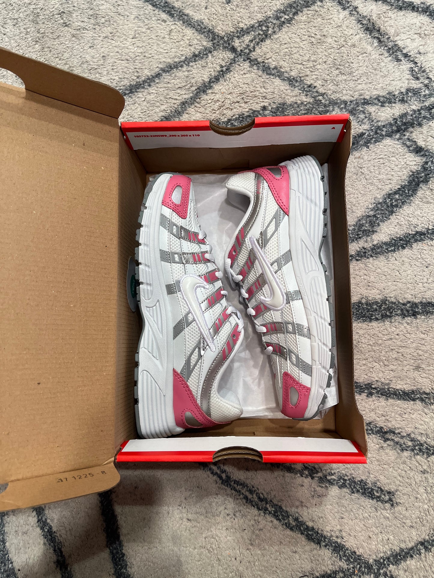 Nike P-6000 White Peony