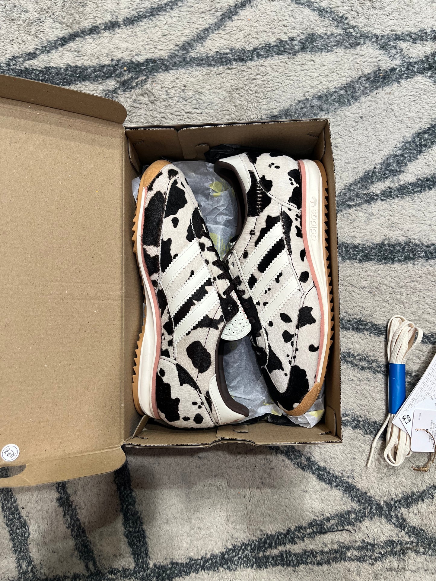 Adidas SL72 Cow Print