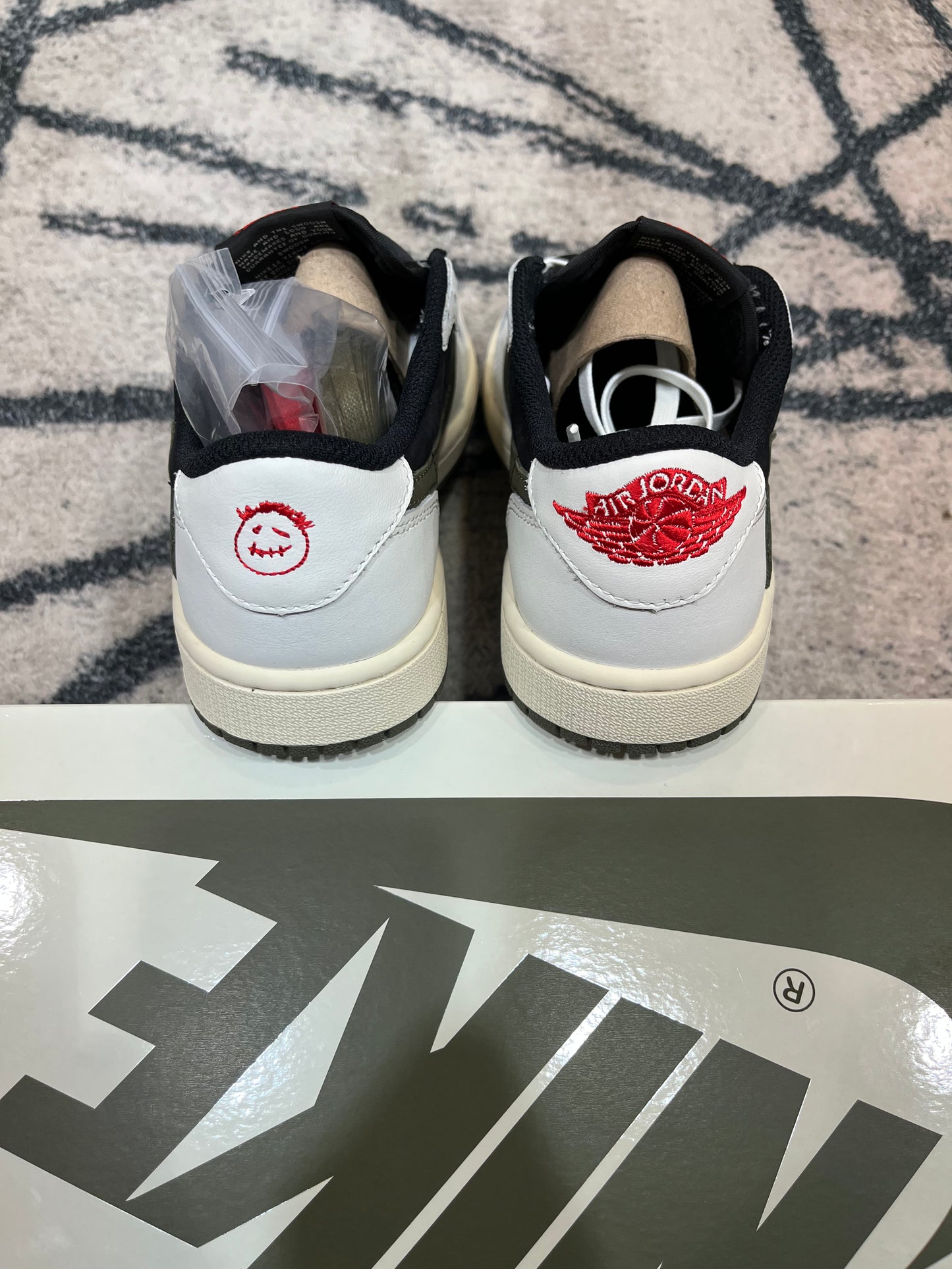 Air Jordan 1 Travis Reverse Olive