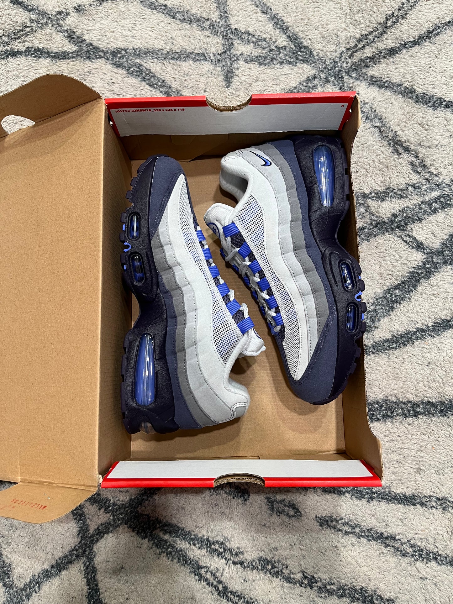 Nike Air Max 95 OG Big Bubble Photon Dust Purple Dynasty