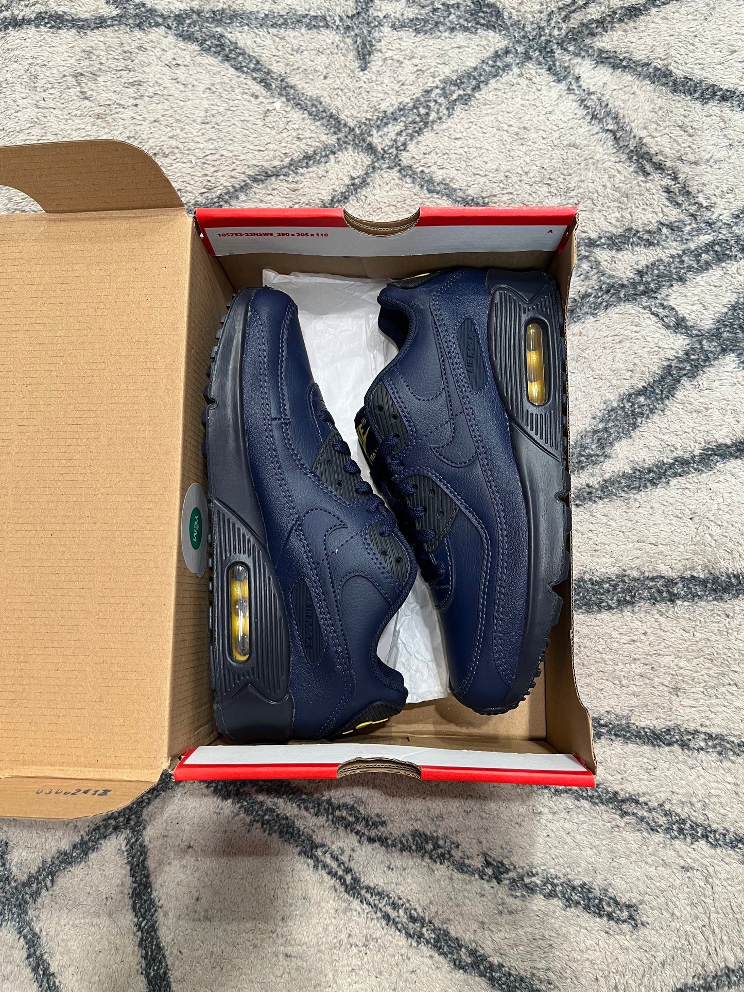 Nike Air Max 90 Leather Obsidian