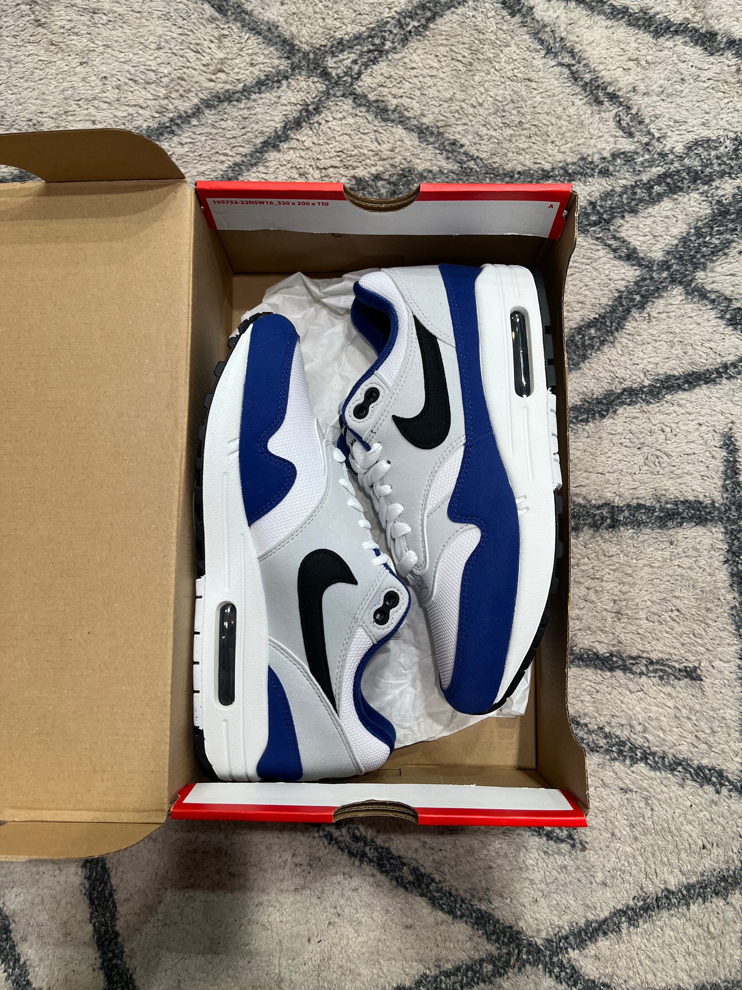 Nike Air Max 1 Deep Royal Blue