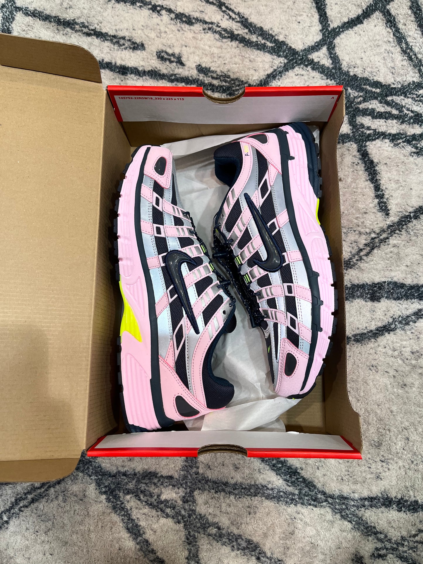 Nike P-6000 Black Pink