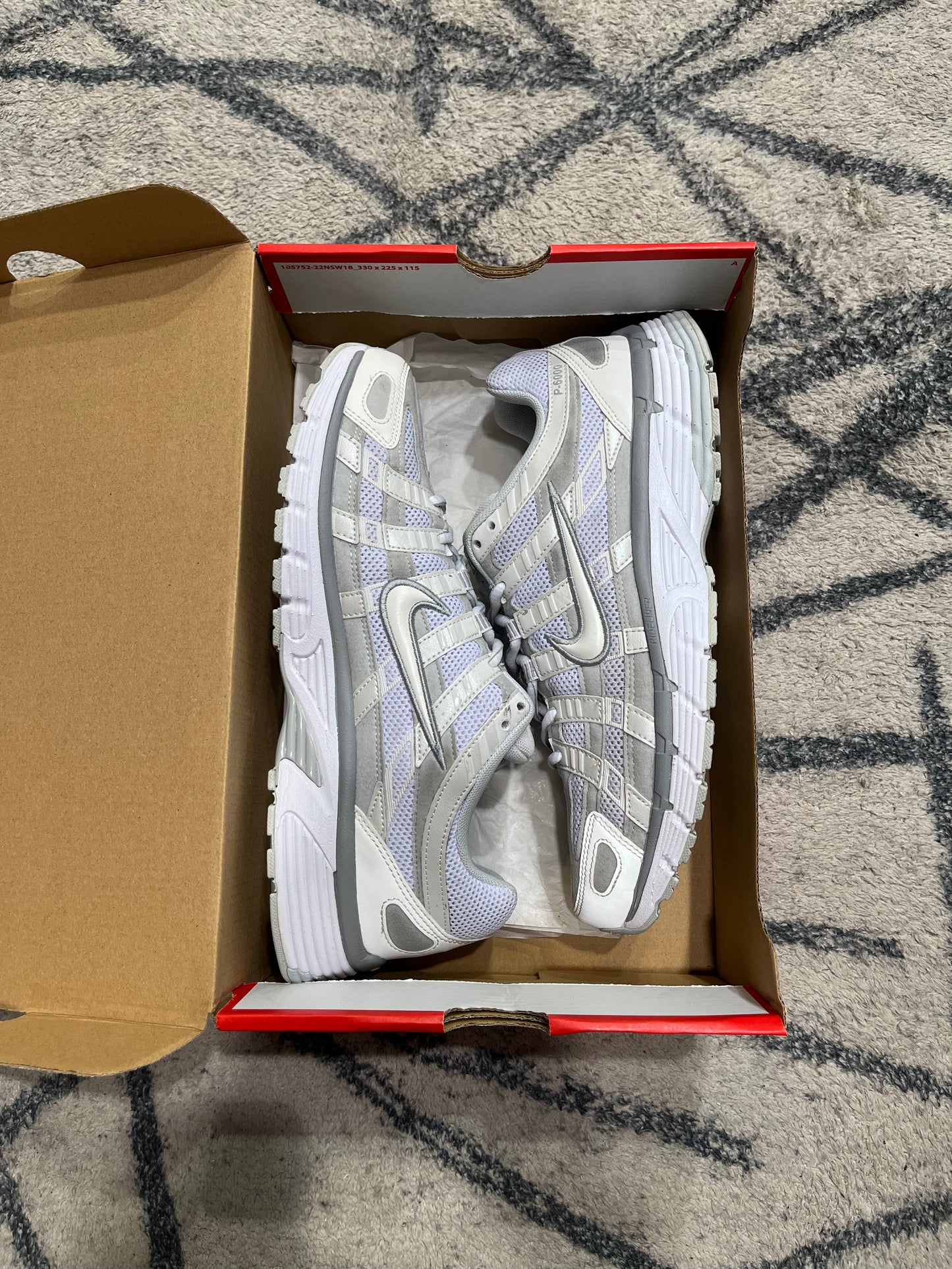 Nike P-6000 Summit White
