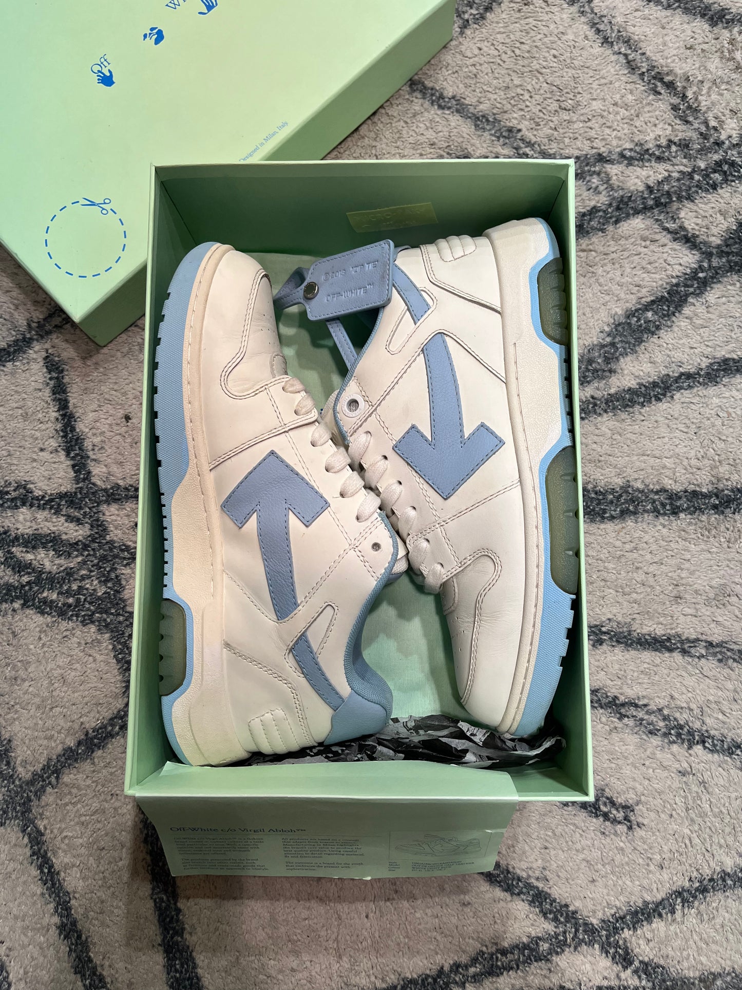Off White Out Of Office Blue White