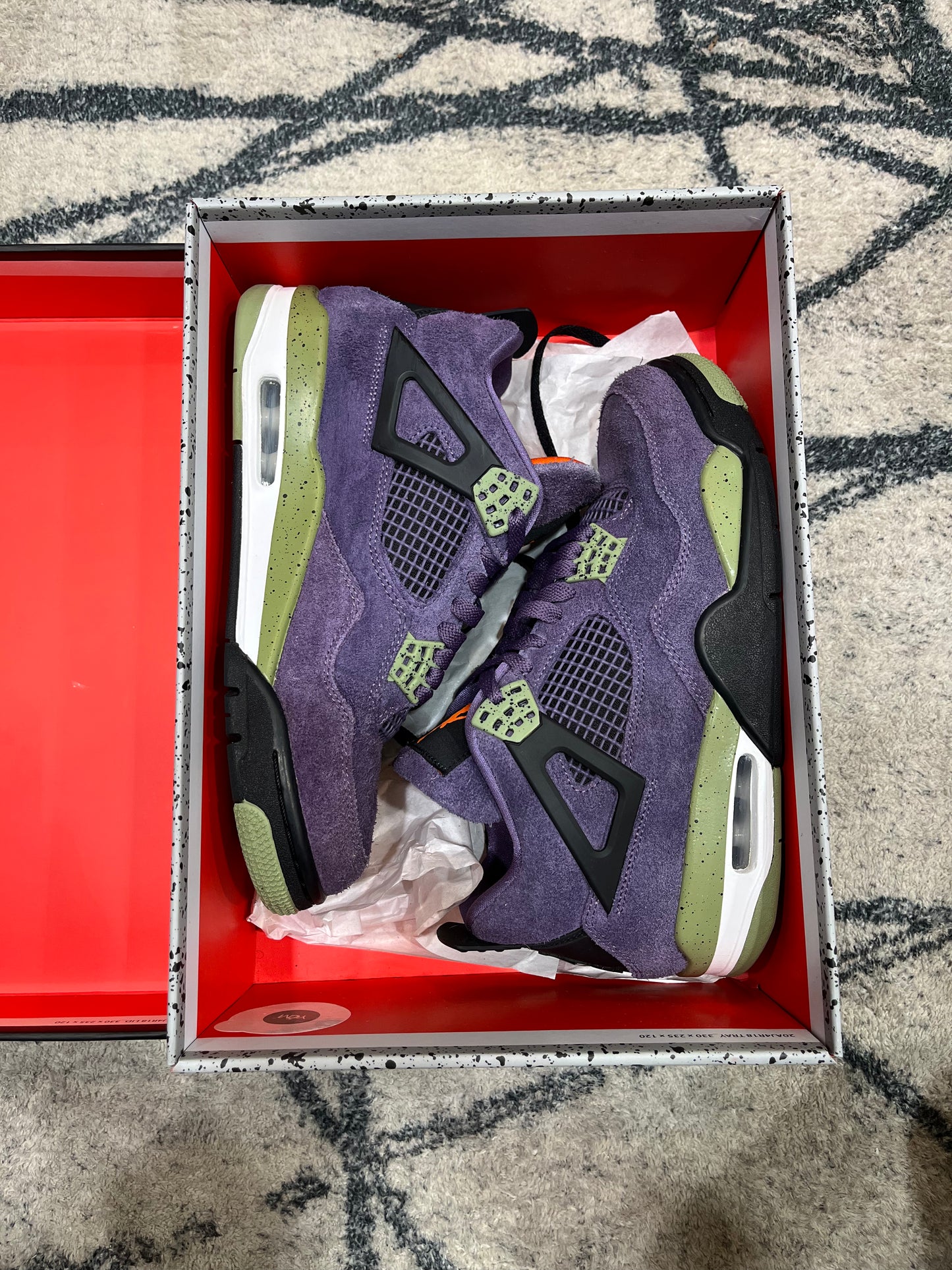 Air Jordan 4 Canyon Purple