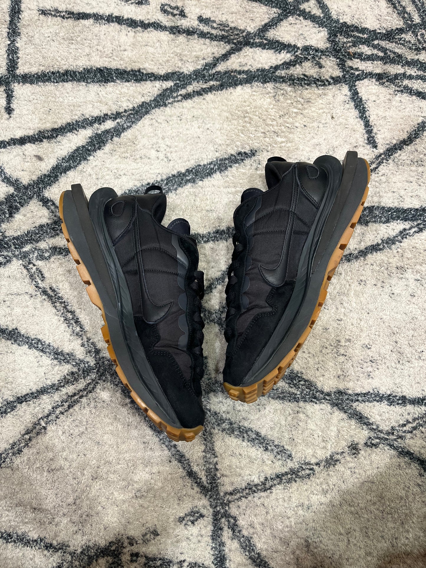 Sacai Vaporwaffle Black Gum