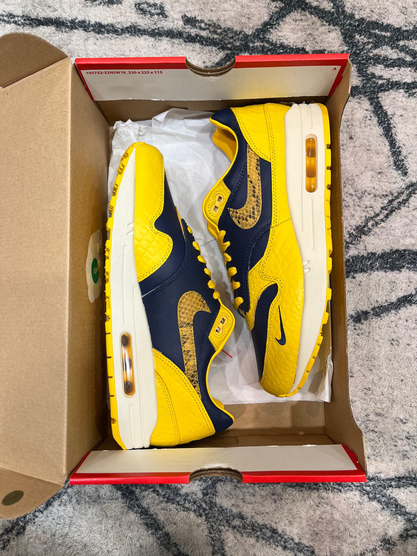 Nike Air Max 1 Michigan